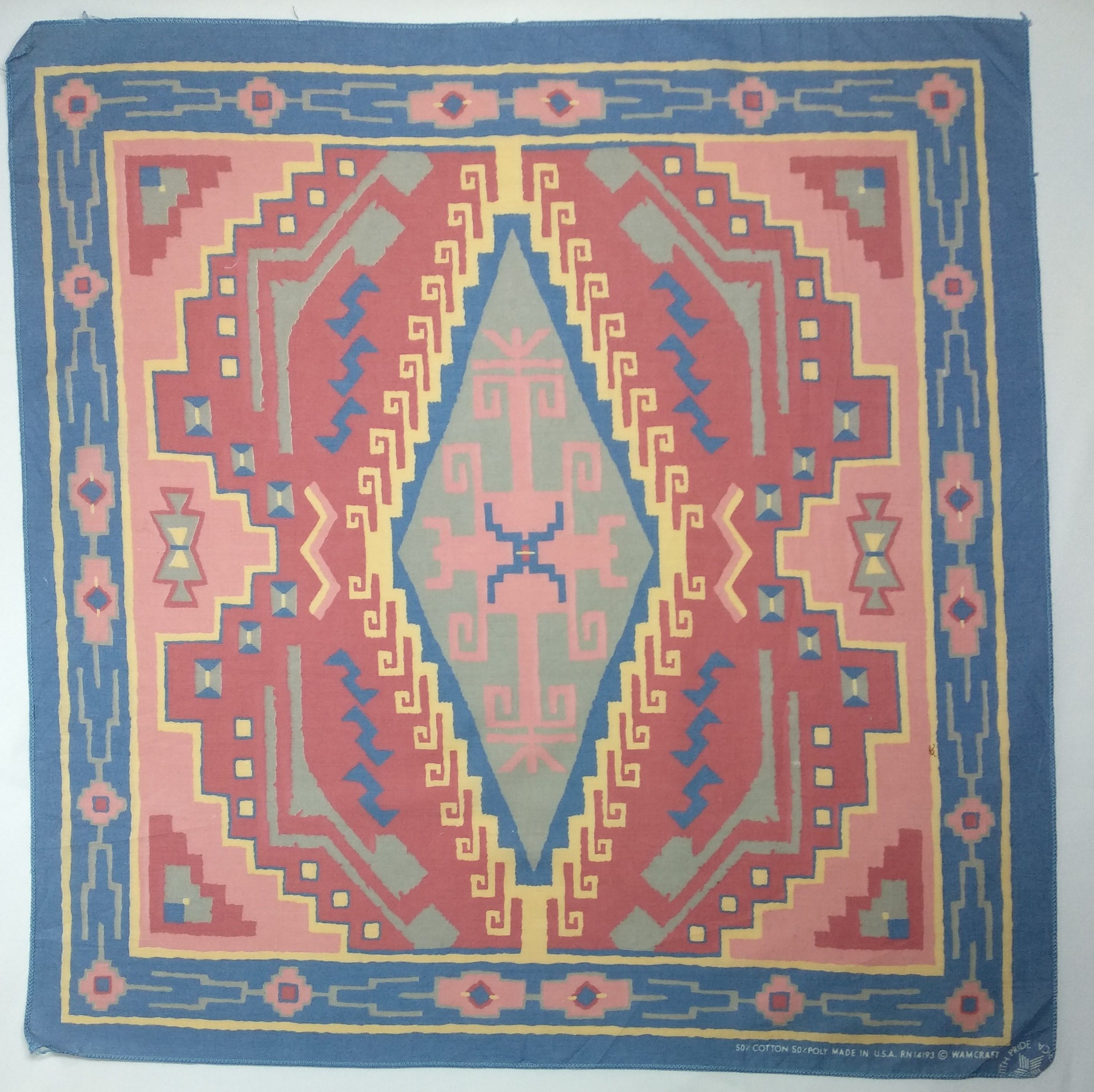 Vintage Paisley Handkerchief/Neckerchief/Bandana - HK171
