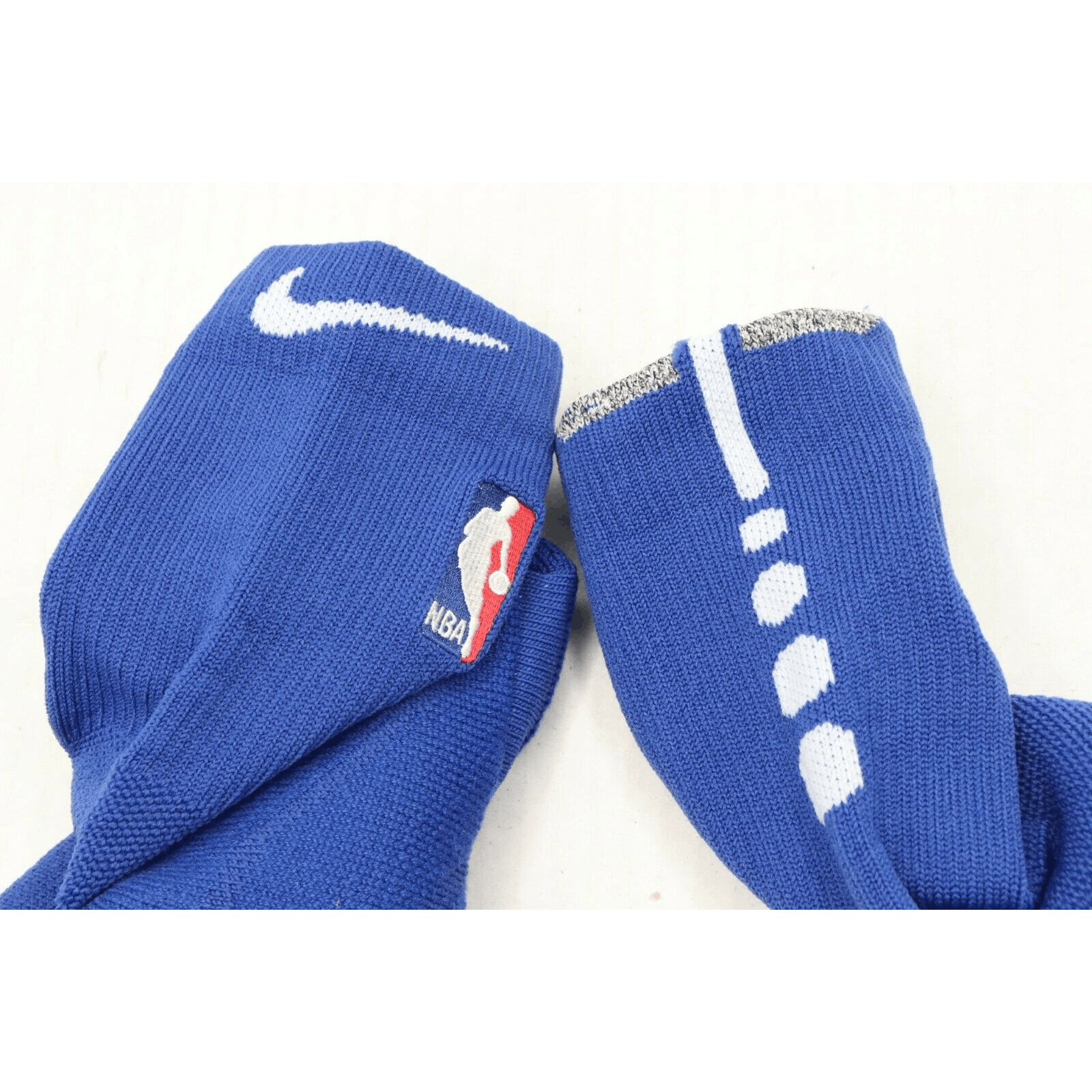 Nike New Nike NBA Team Issued Detroit Pistons Basketball Socks Size ONE SIZE - 11 Thumbnail