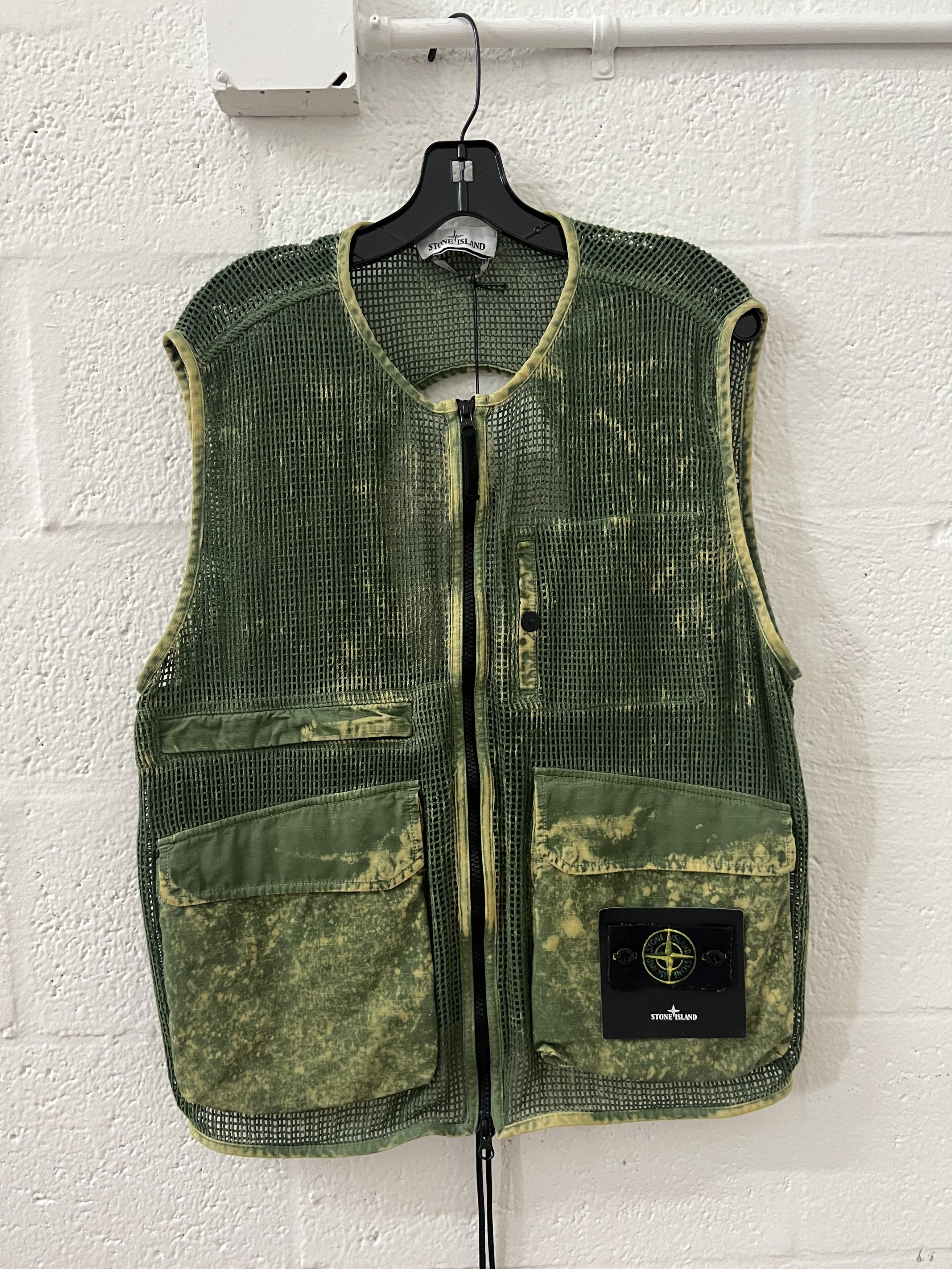 Stone Island Cotton Mesh Vest Size US L / EU 52-54 / 3 - 3 Thumbnail