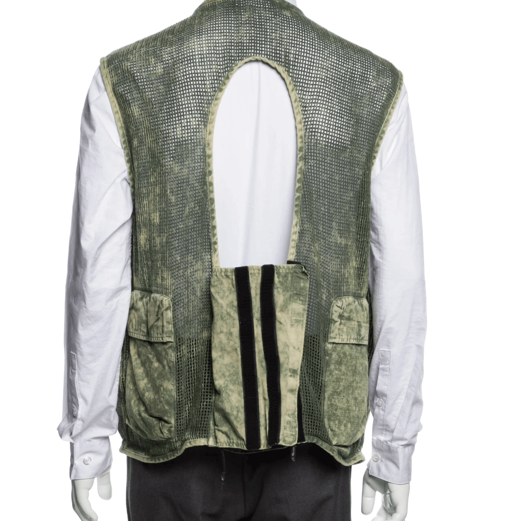 Stone Island Cotton Mesh Vest Size US L / EU 52-54 / 3 - 2 Thumbnail