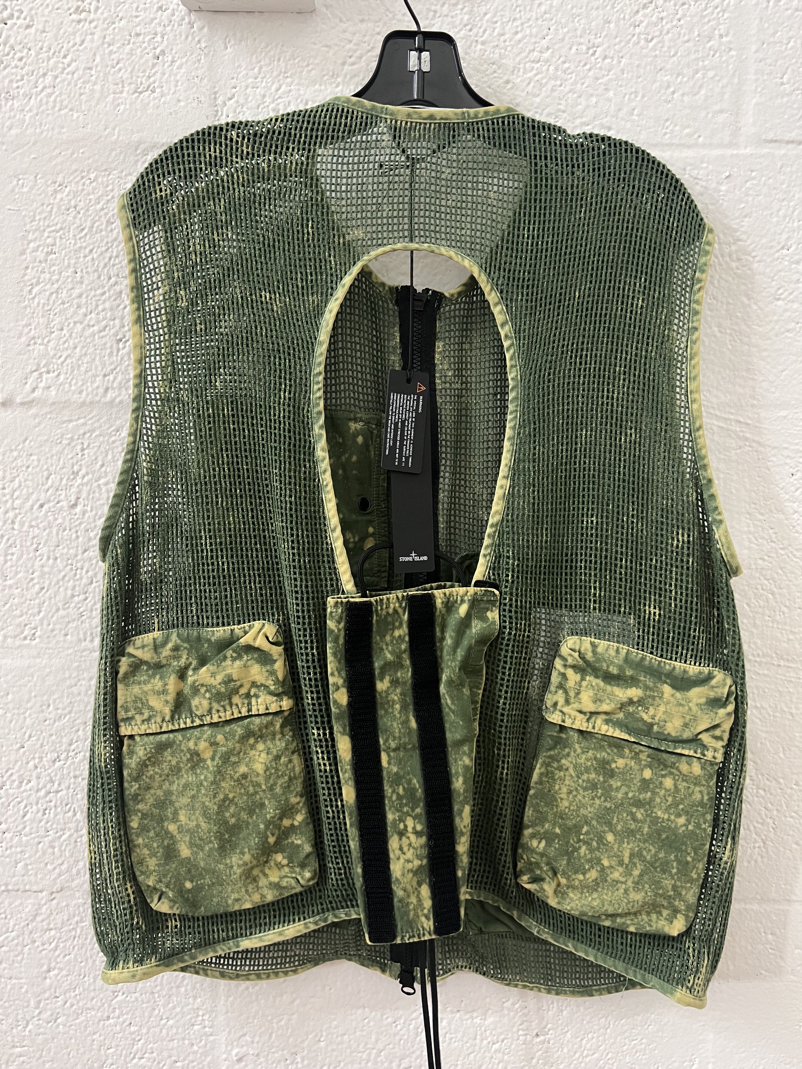 Stone Island Cotton Mesh Vest Size US L / EU 52-54 / 3 - 4 Thumbnail