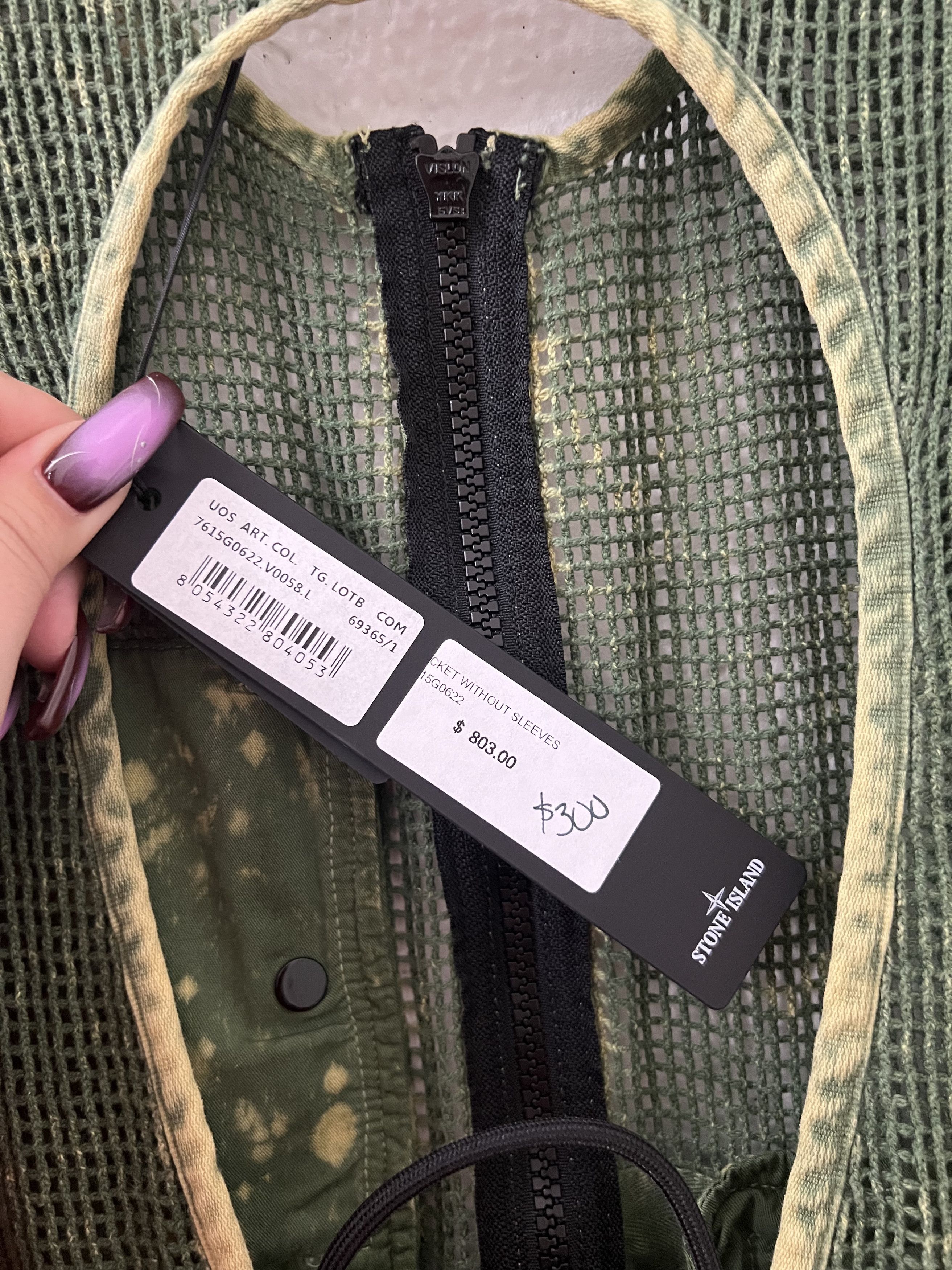 Stone Island Cotton Mesh Vest Size US L / EU 52-54 / 3 - 5 Thumbnail