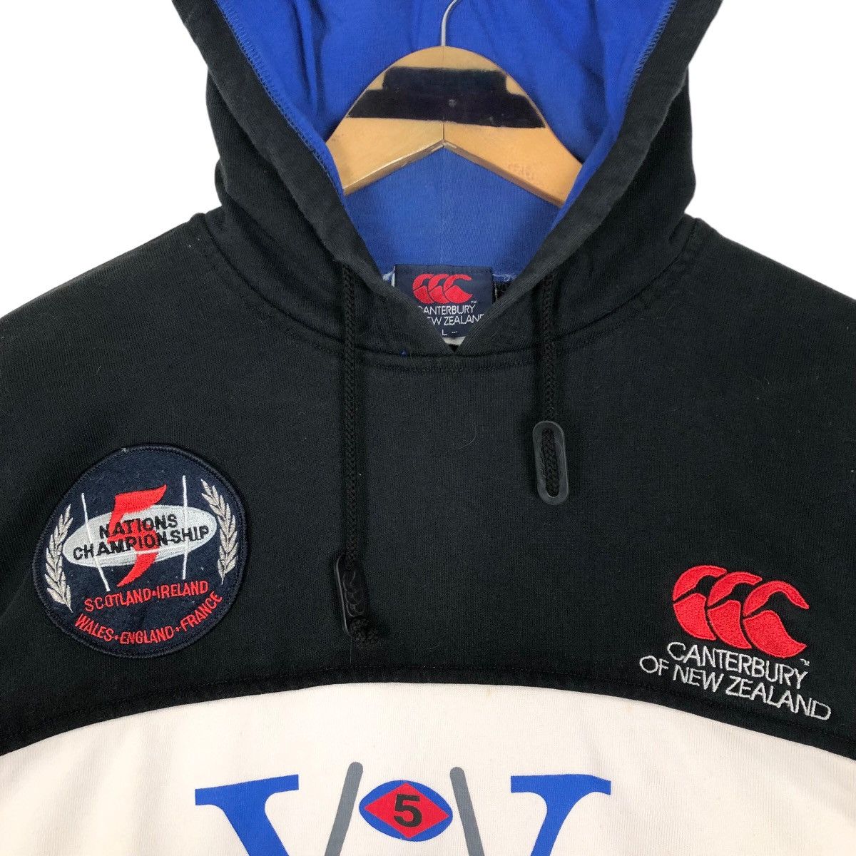 Canterbury of New Zealand Vintage Canterbury Of New Zealand Rugby Hoodie Sweater Size US L / EU 52-54 / 3 - 12 Thumbnail