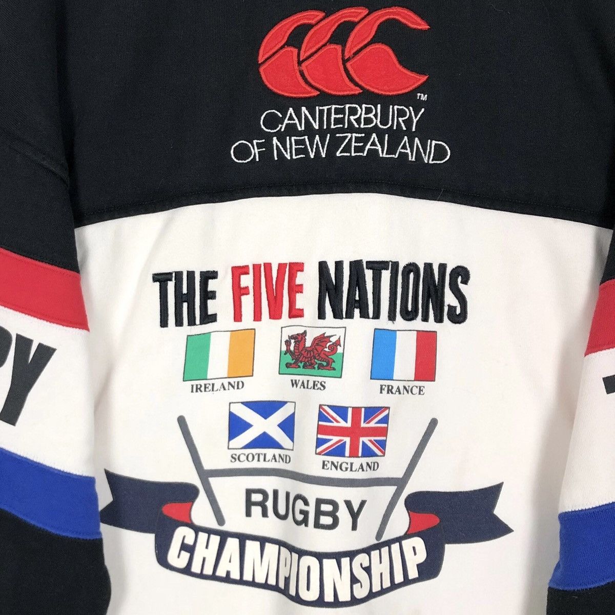 Canterbury of New Zealand Vintage Canterbury Of New Zealand Rugby Hoodie Sweater Size US L / EU 52-54 / 3 - 9 Thumbnail