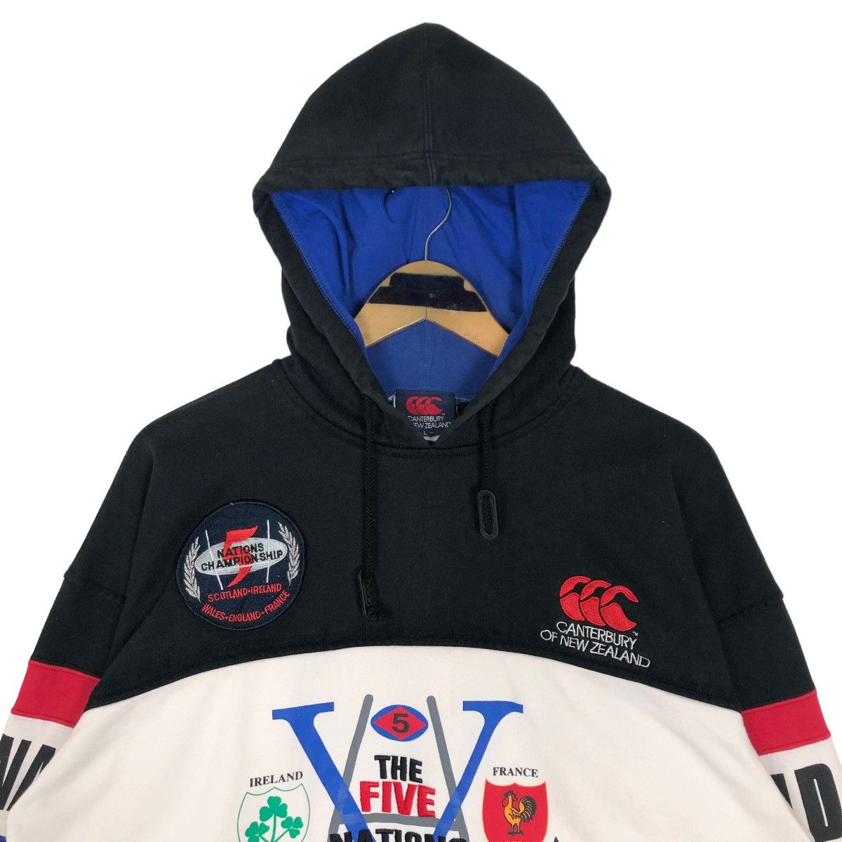 Canterbury of New Zealand Vintage Canterbury Of New Zealand Rugby Hoodie Sweater Size US L / EU 52-54 / 3 - 8 Thumbnail