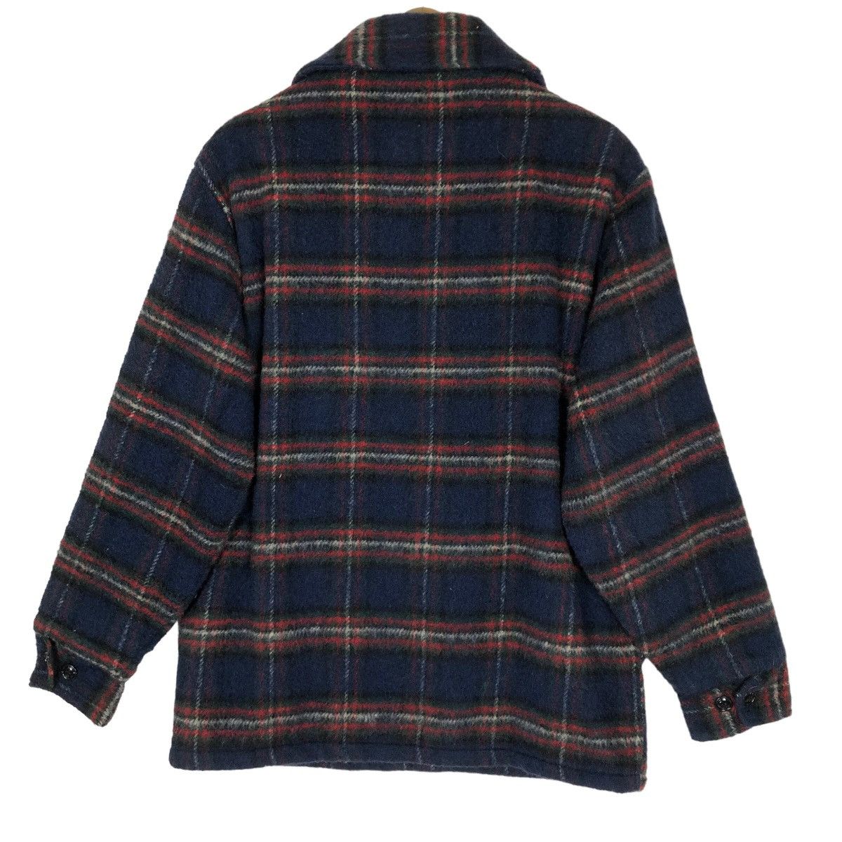 Vintage Vintage 90s Melton Outer Wear Wool Flannel Jacket Size US M / EU 48-50 / 2 - 10 Thumbnail