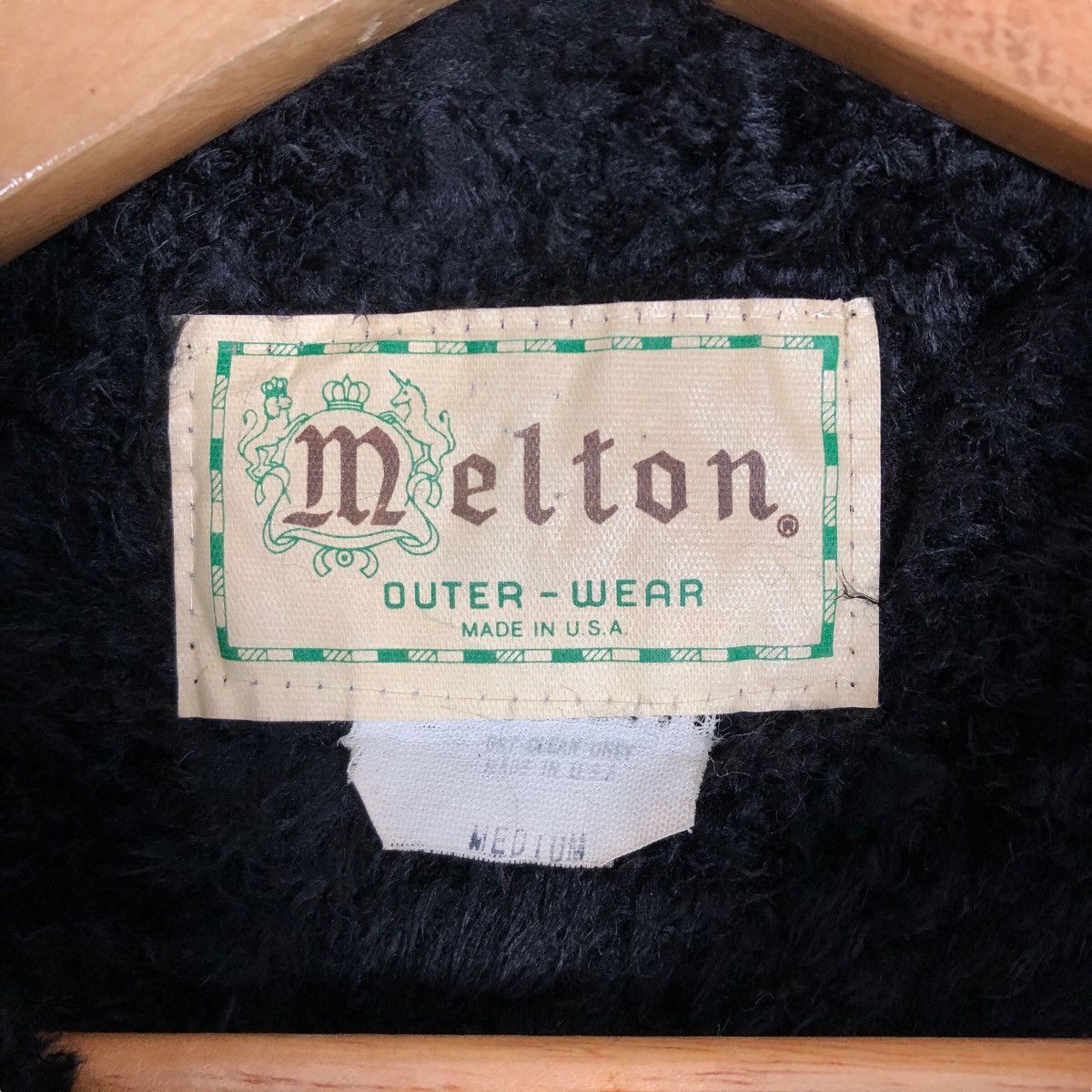 Vintage Vintage 90s Melton Outer Wear Wool Flannel Jacket Size US M / EU 48-50 / 2 - 7 Thumbnail
