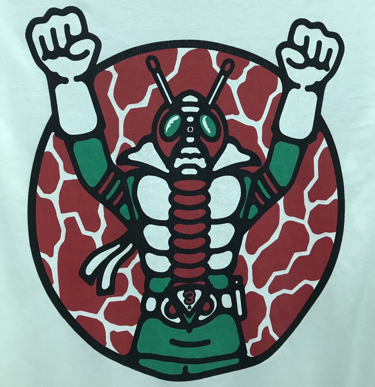 GU GU BANDAI MASKED RIDER V3 SHORT SLEEVE SHIRT Size US M / EU 48-50 / 2 - 4 Thumbnail