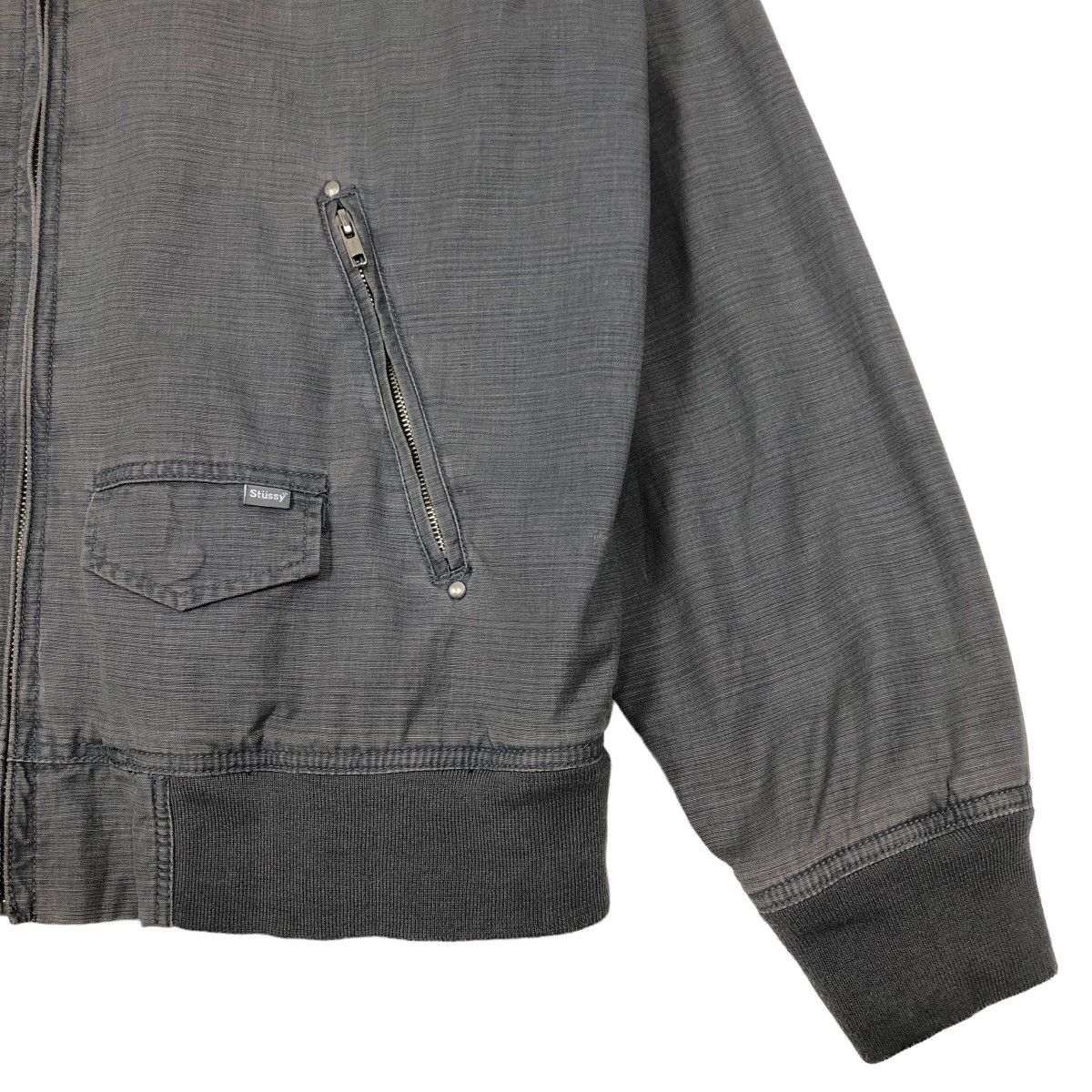 Stussy Vintage Stussy Garment Workgear Worker Light Jacket Hoodie Size US XL / EU 56 / 4 - 7 Thumbnail