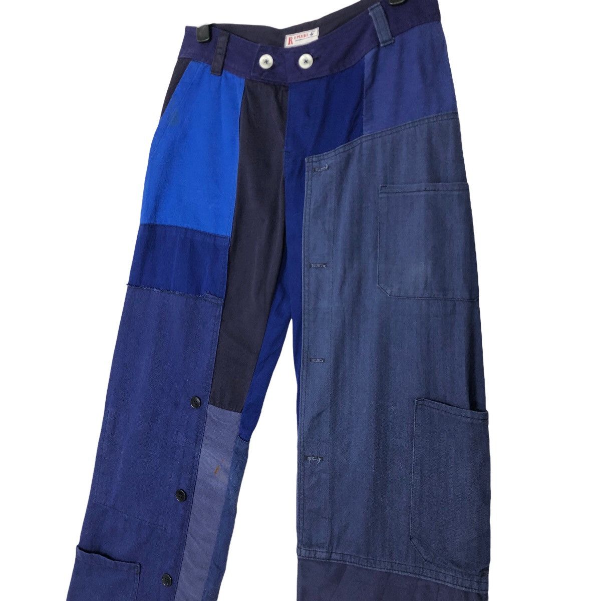 HOLLYWOOD RANCH MARKET Hollywood Ranch Market HR Market Remake Patchwork Pants Size US 30 / EU 46 - 4 Thumbnail