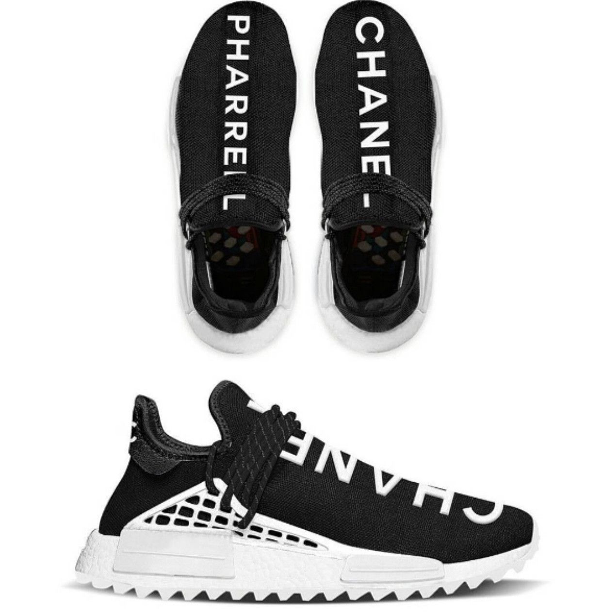 human race chanel white