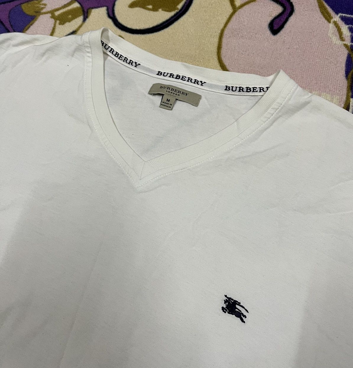 Burberry × Designer BURBERRY London Made in Portugal Shirt x Rare Design Size US M / EU 48-50 / 2 - 6 Thumbnail