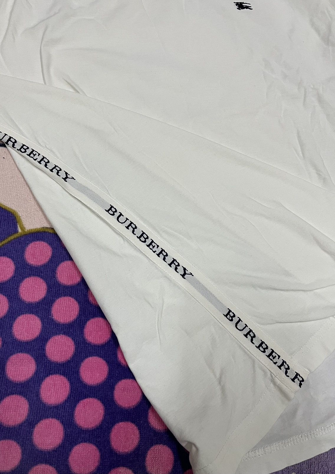 Burberry × Designer BURBERRY London Made in Portugal Shirt x Rare Design Size US M / EU 48-50 / 2 - 5 Thumbnail