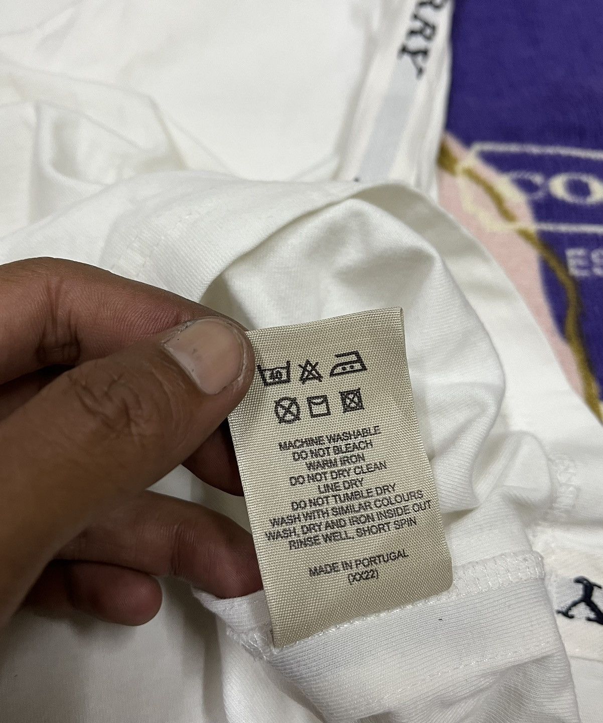 Burberry × Designer BURBERRY London Made in Portugal Shirt x Rare Design Size US M / EU 48-50 / 2 - 10 Thumbnail