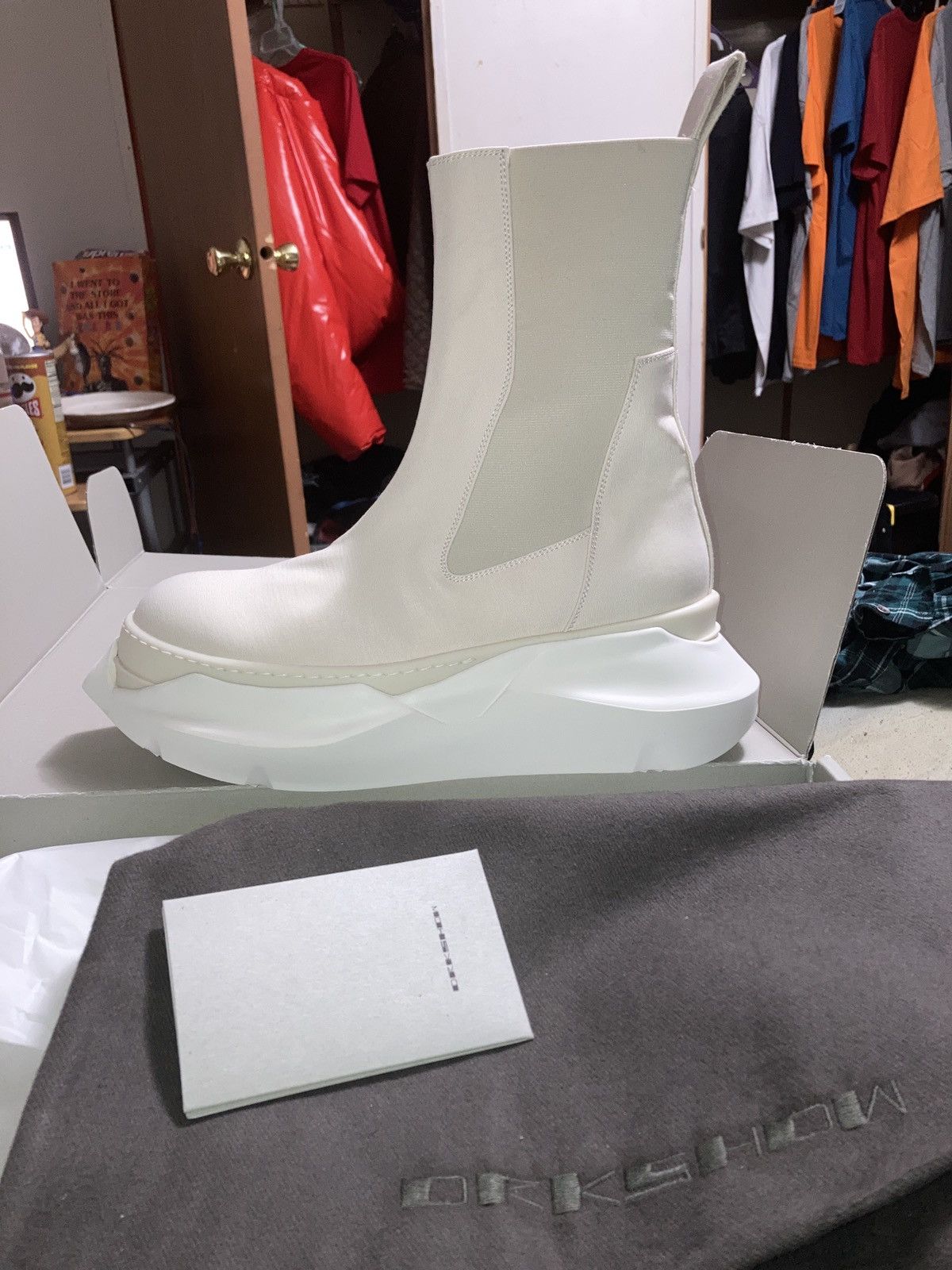 Rick Owens Rick Owen Abstract beetle boot | Grailed