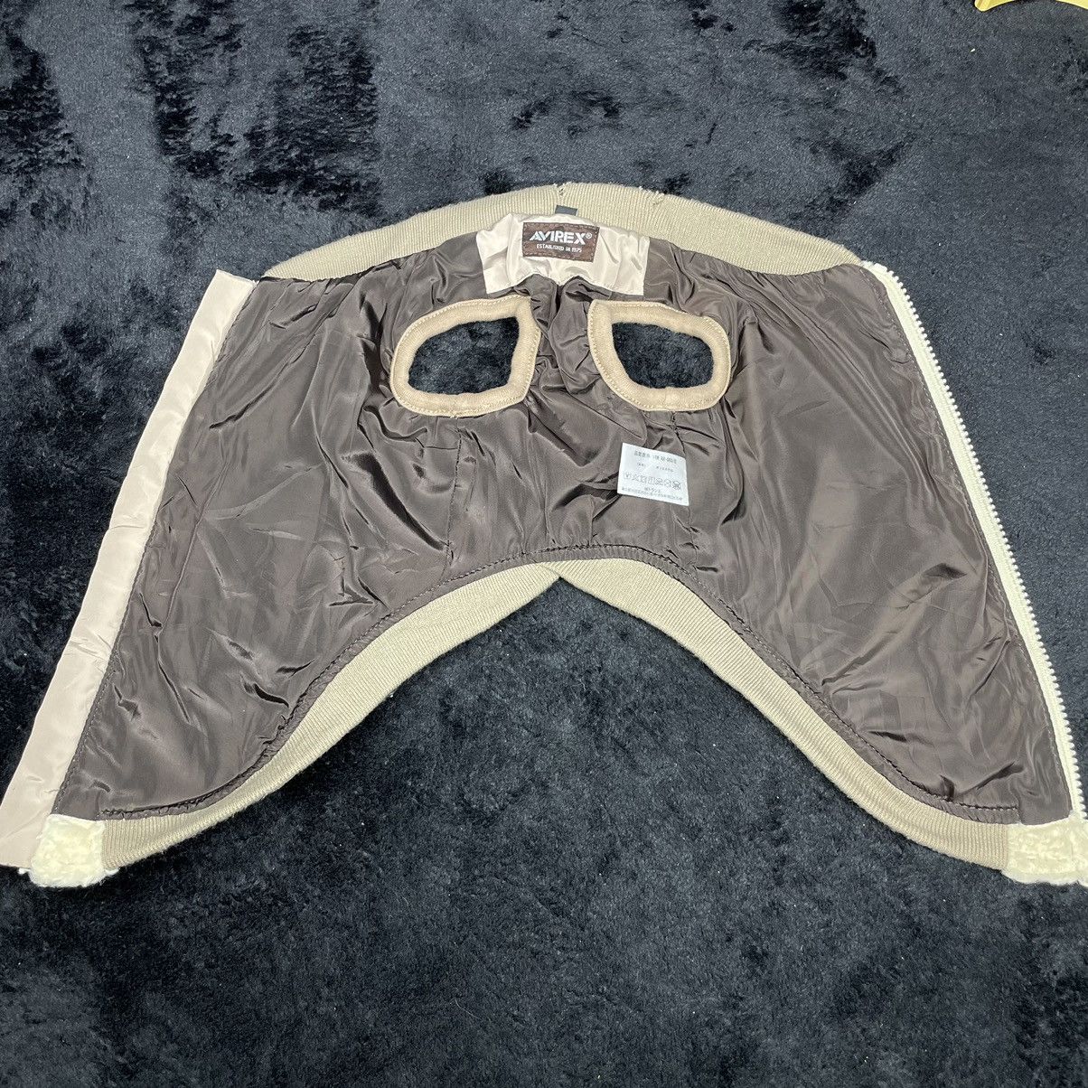 Rare Avirex fleece dog jacket