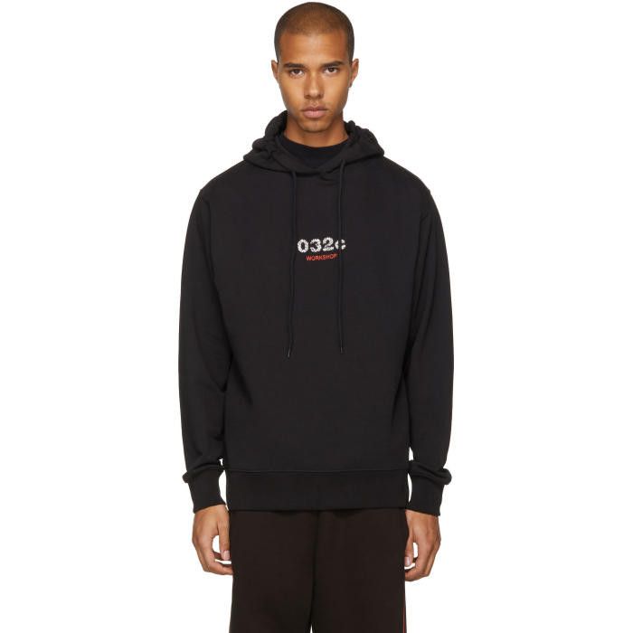 032c × Swarovski Black Crystal Hoodie Size US XL / EU 56 / 4 - 1 Thumbnail