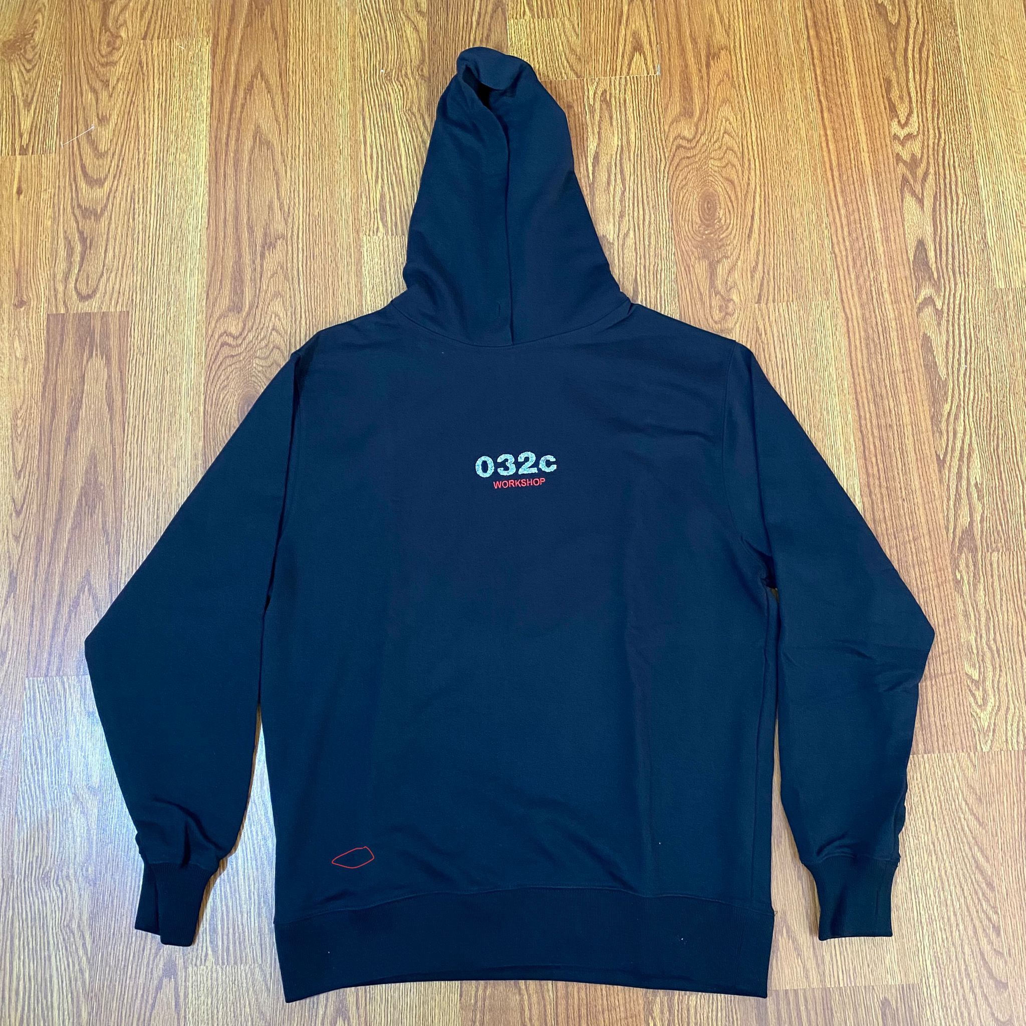 032c × Swarovski Black Crystal Hoodie Size US XL / EU 56 / 4 - 3 Thumbnail