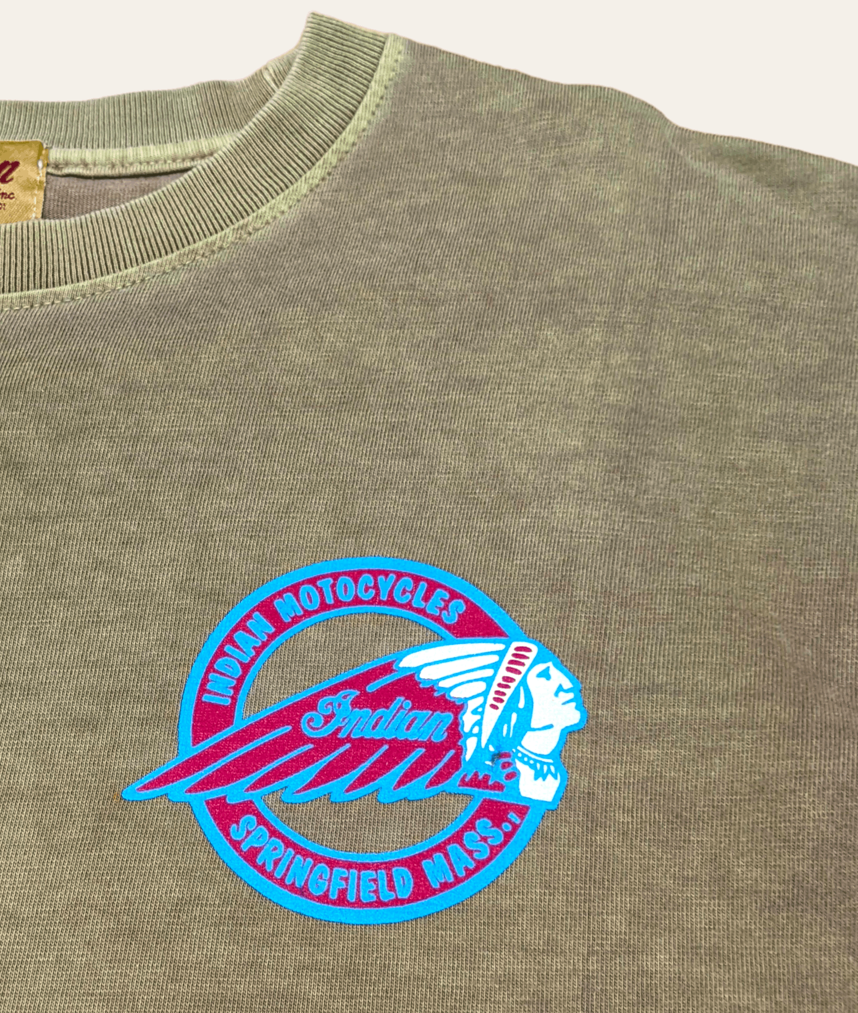 Indian Motorcycle × Vintage Vintage Indian Motorcycle USA T shirt Size US L / EU 52-54 / 3 - 5 Thumbnail