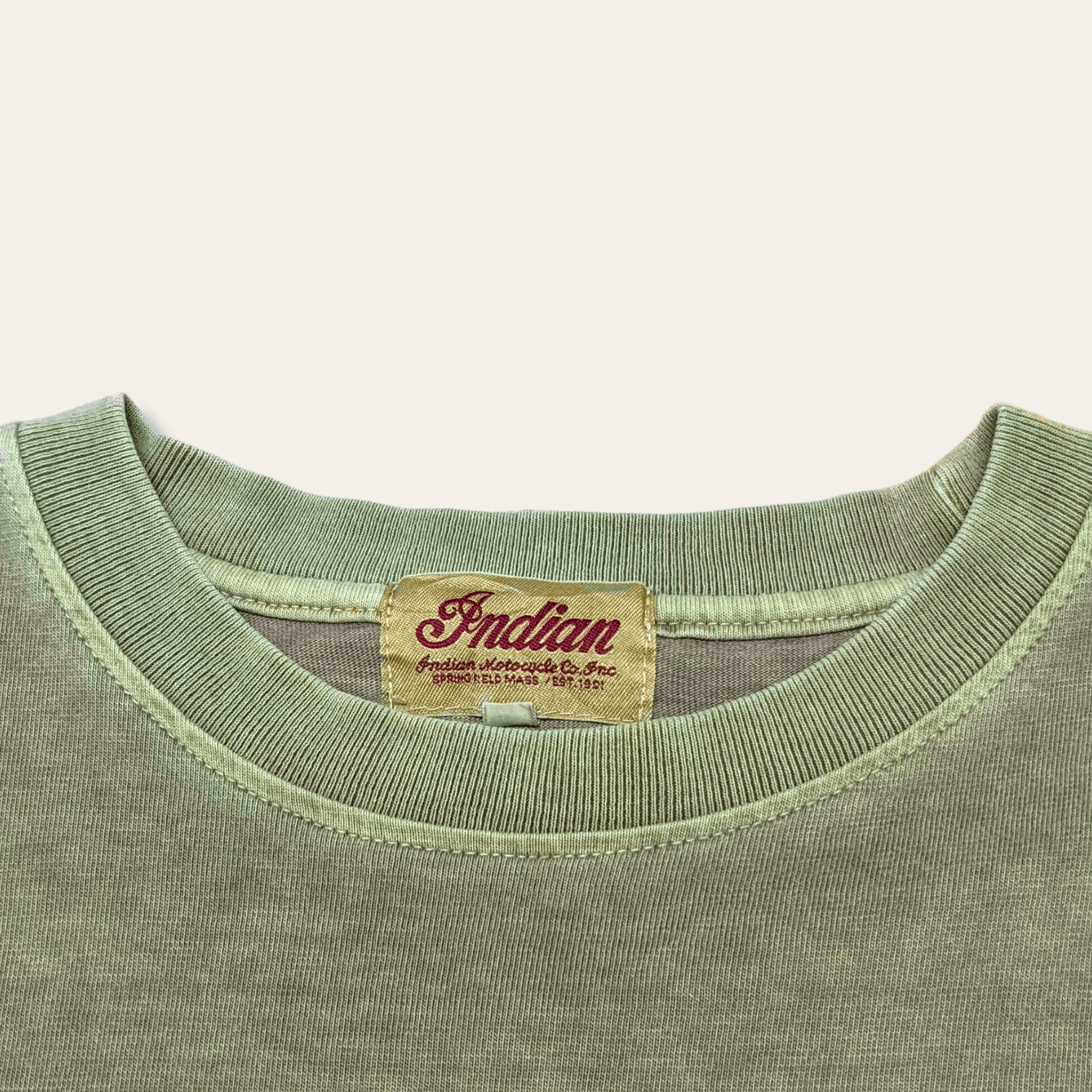 Indian Motorcycle × Vintage Vintage Indian Motorcycle USA T shirt Size US L / EU 52-54 / 3 - 7 Thumbnail