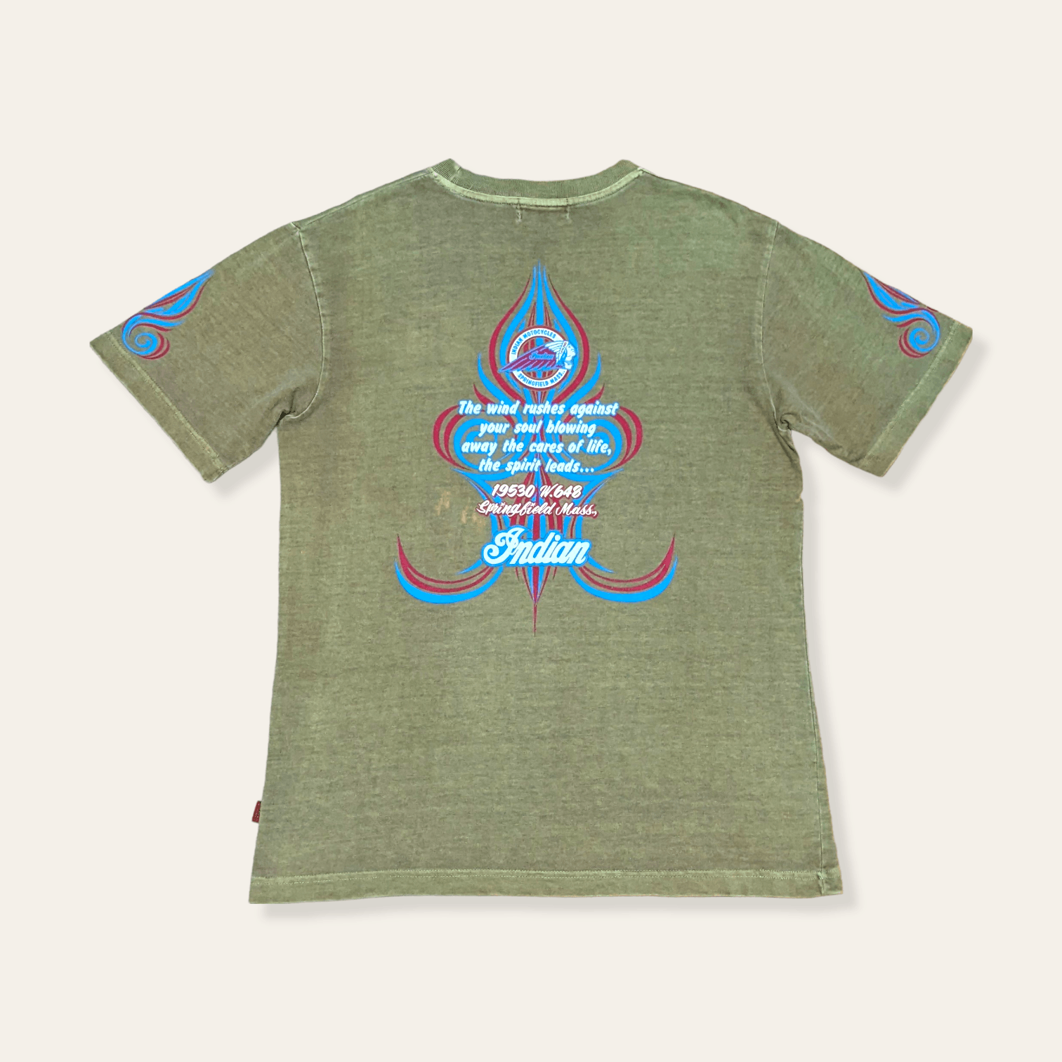 Indian Motorcycle × Vintage Vintage Indian Motorcycle USA T shirt Size US L / EU 52-54 / 3 - 2 Thumbnail