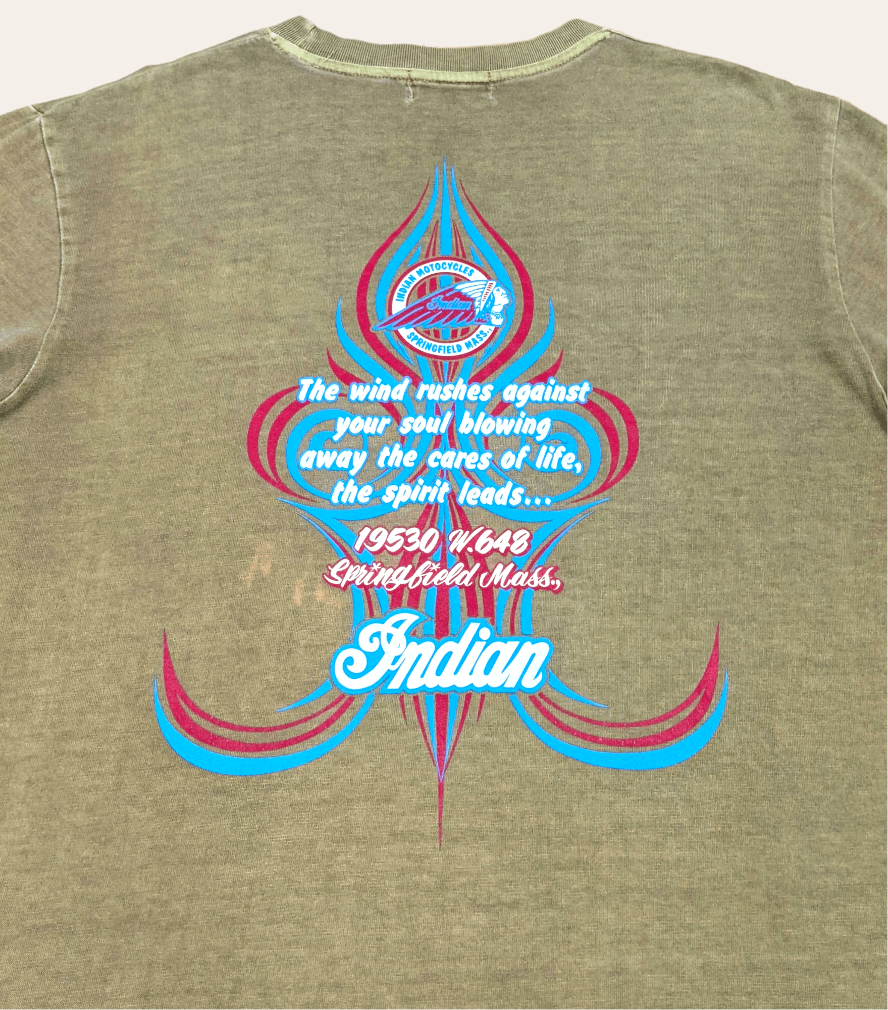 Vintage Indian Motorcycle USA T shirt