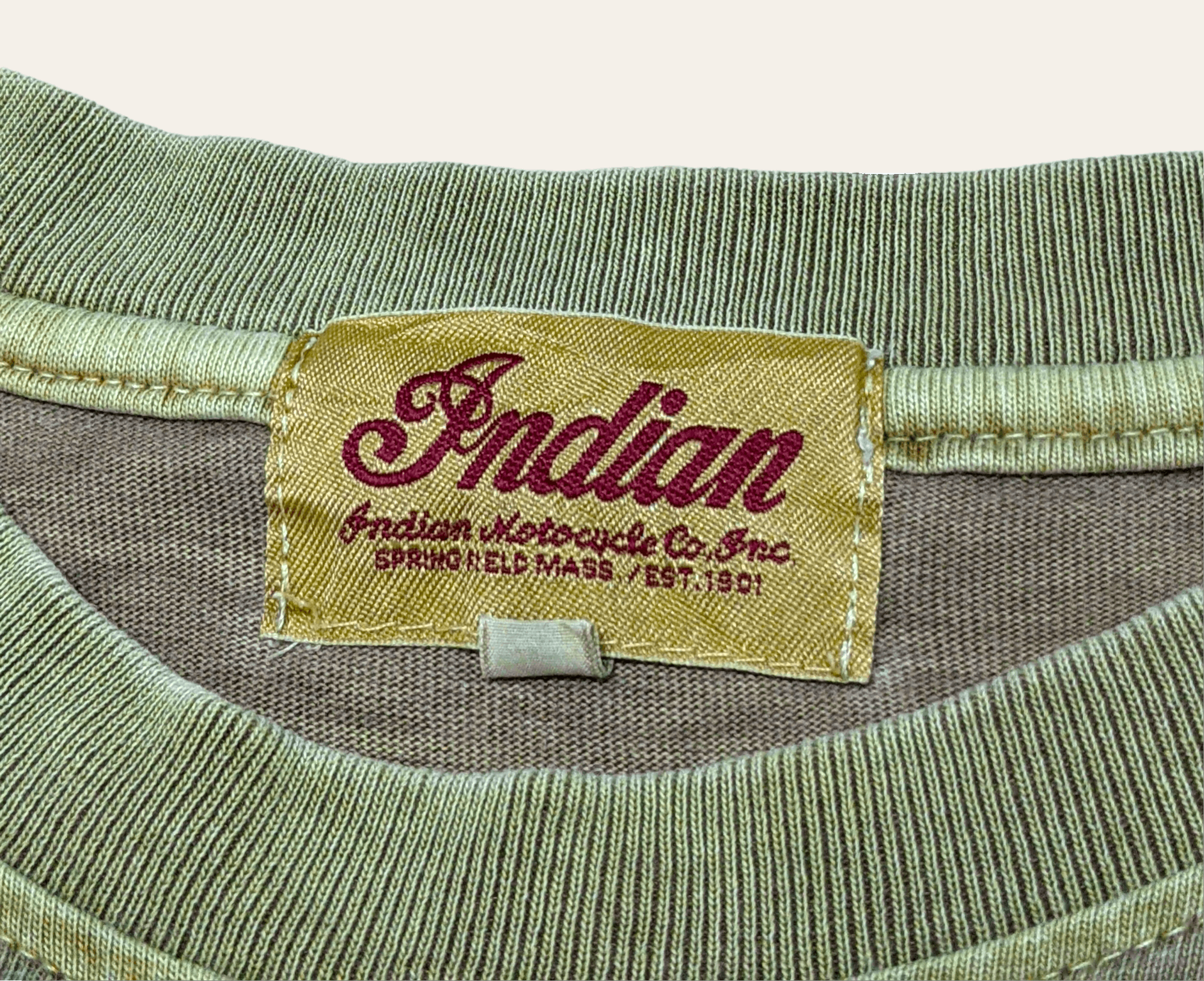 Indian Motorcycle × Vintage Vintage Indian Motorcycle USA T shirt Size US L / EU 52-54 / 3 - 8 Thumbnail
