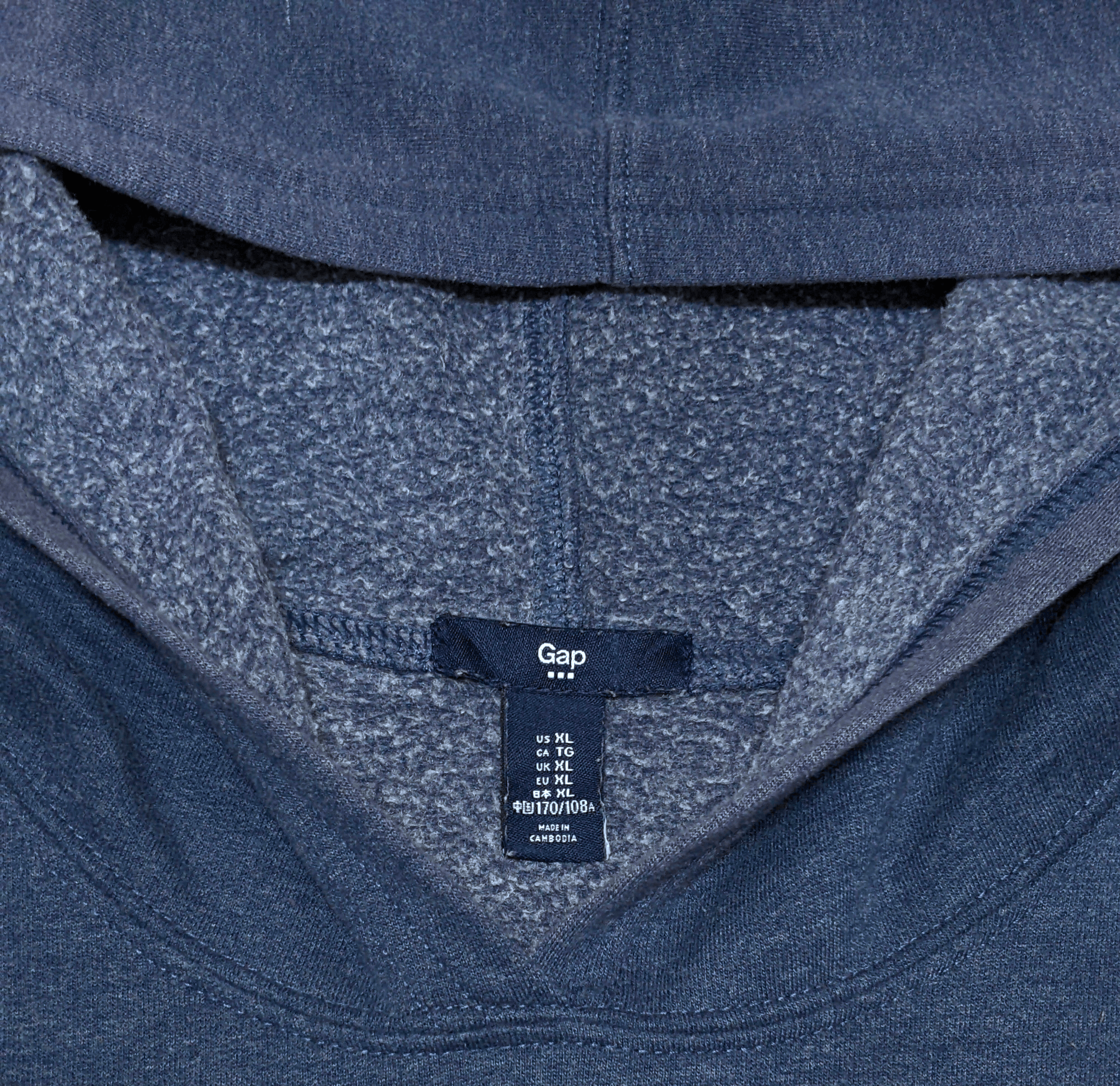 Gap × Vintage Vintage Gap Logo USA Spellout Pullover Hoodie Size US M / EU 48-50 / 2 - 5 Thumbnail