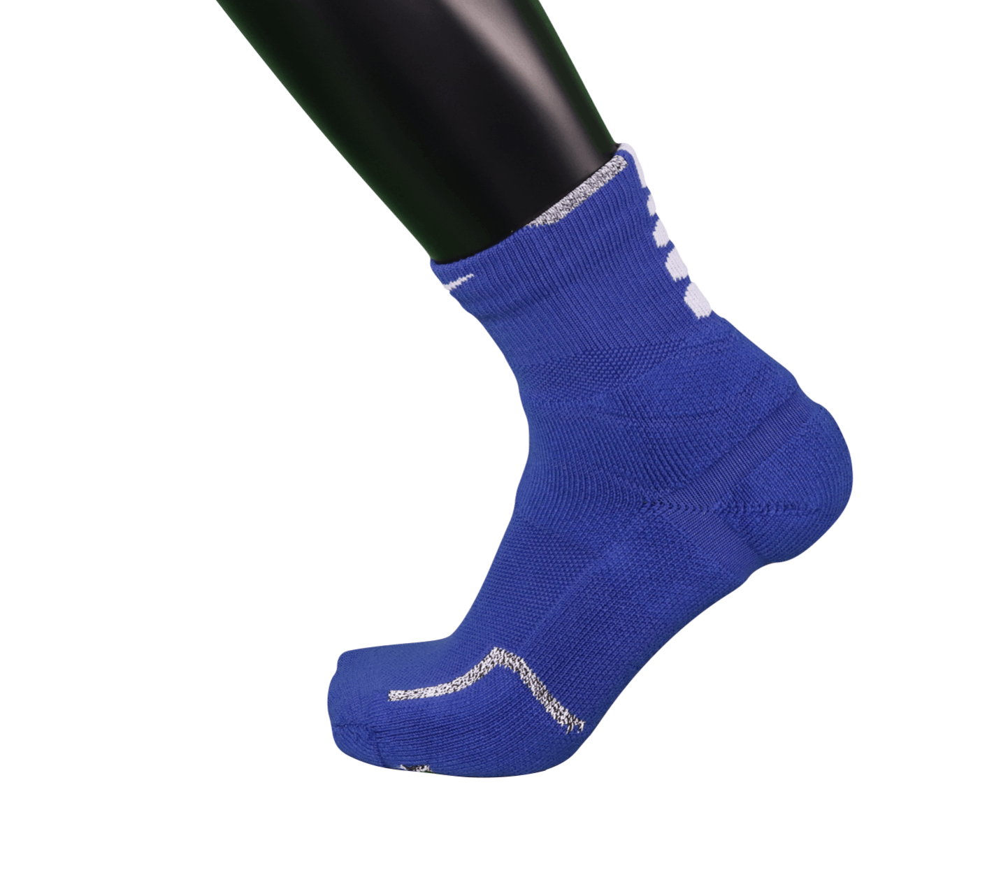 Nike New Nike 2XL NBA Team Issued Detroit Pistons Ankle Socks Size ONE SIZE - 5 Thumbnail