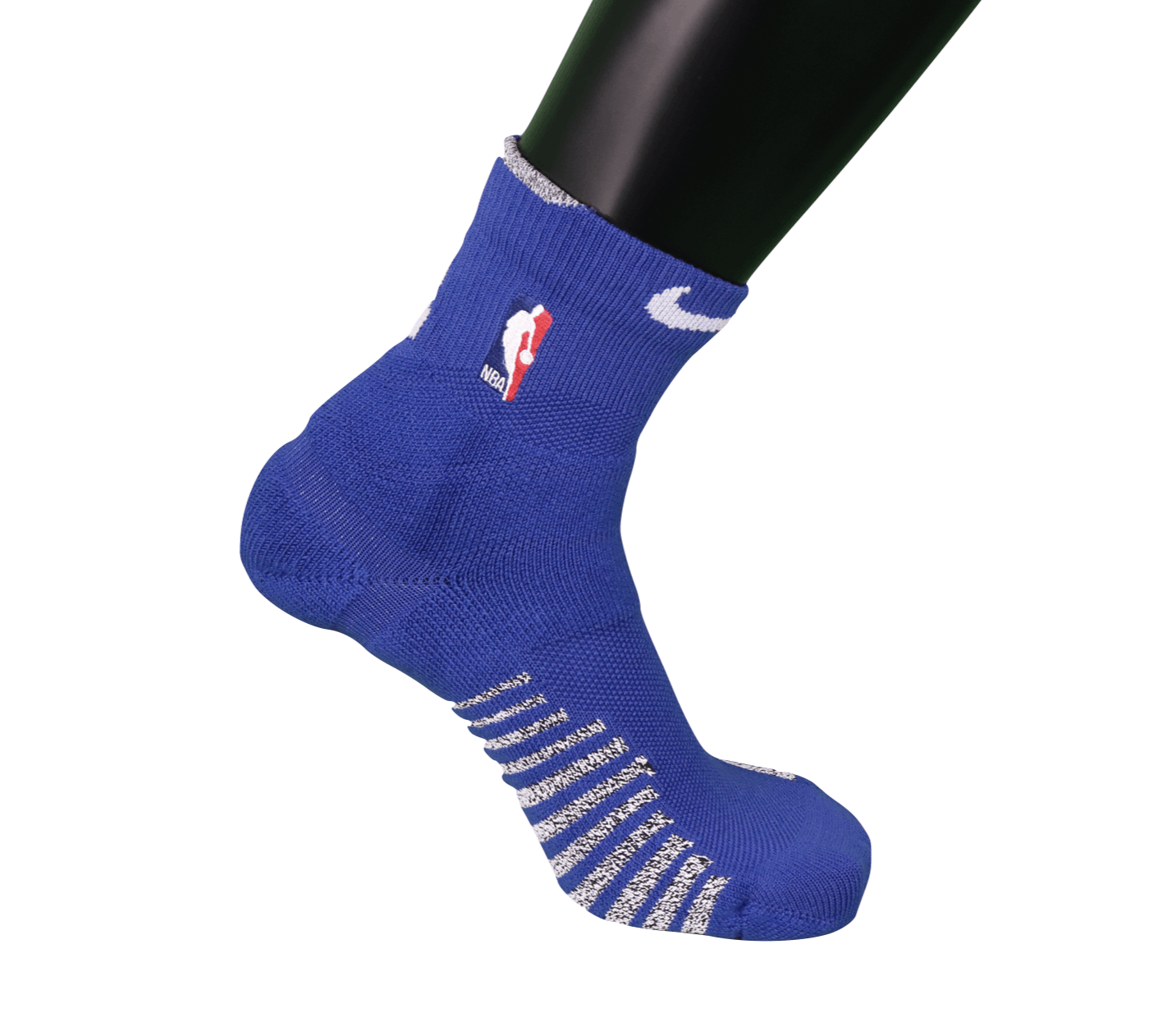 Nike New Nike 2XL NBA Team Issued Detroit Pistons Ankle Socks Size ONE SIZE - 2 Thumbnail