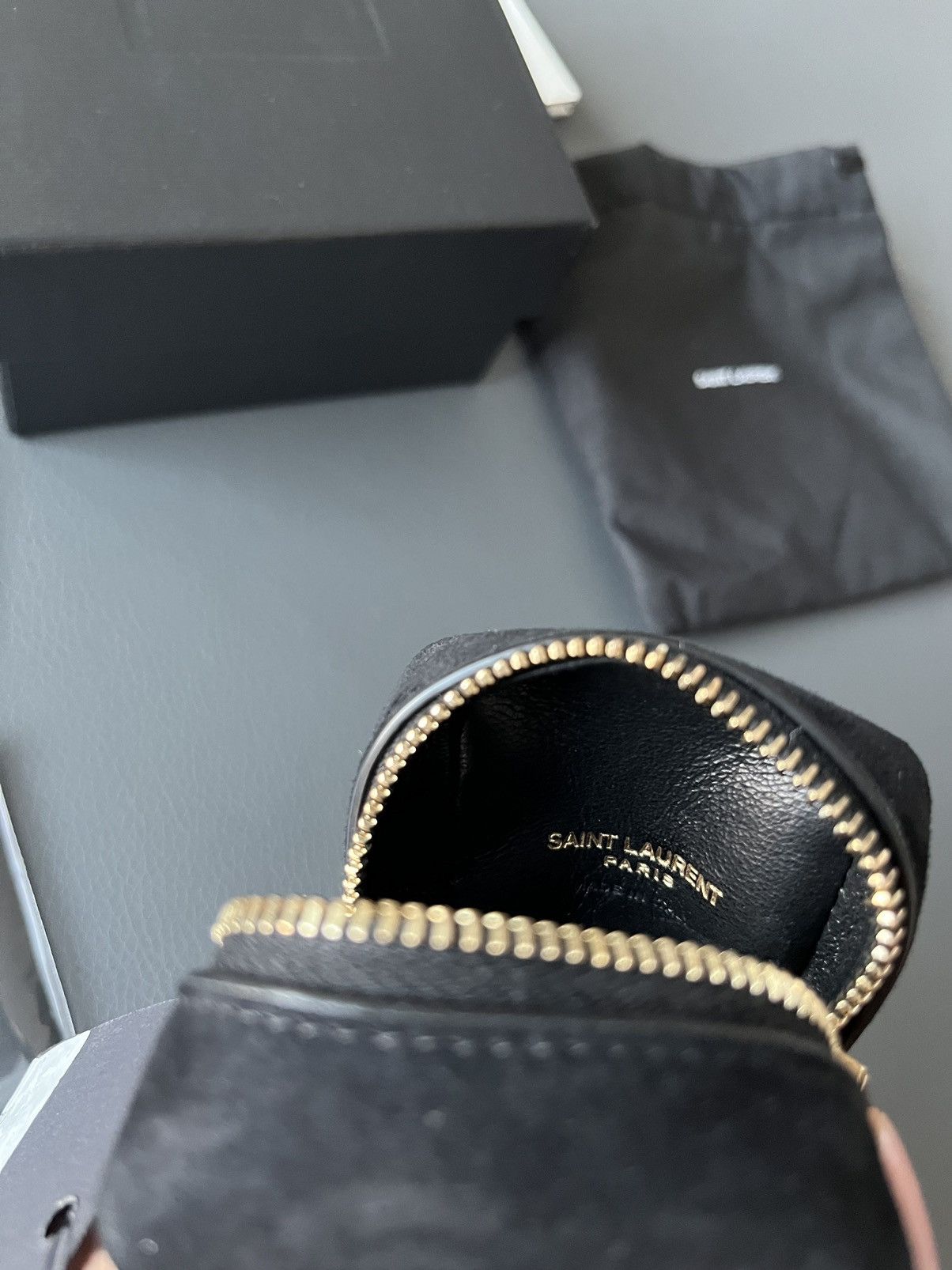 Hedi Slimane × Saint Laurent Paris × Yves Saint Laurent Rare Limited Edition Runway Brand New YSL Logo Charm Bag Size ONE SIZE - 5 Thumbnail