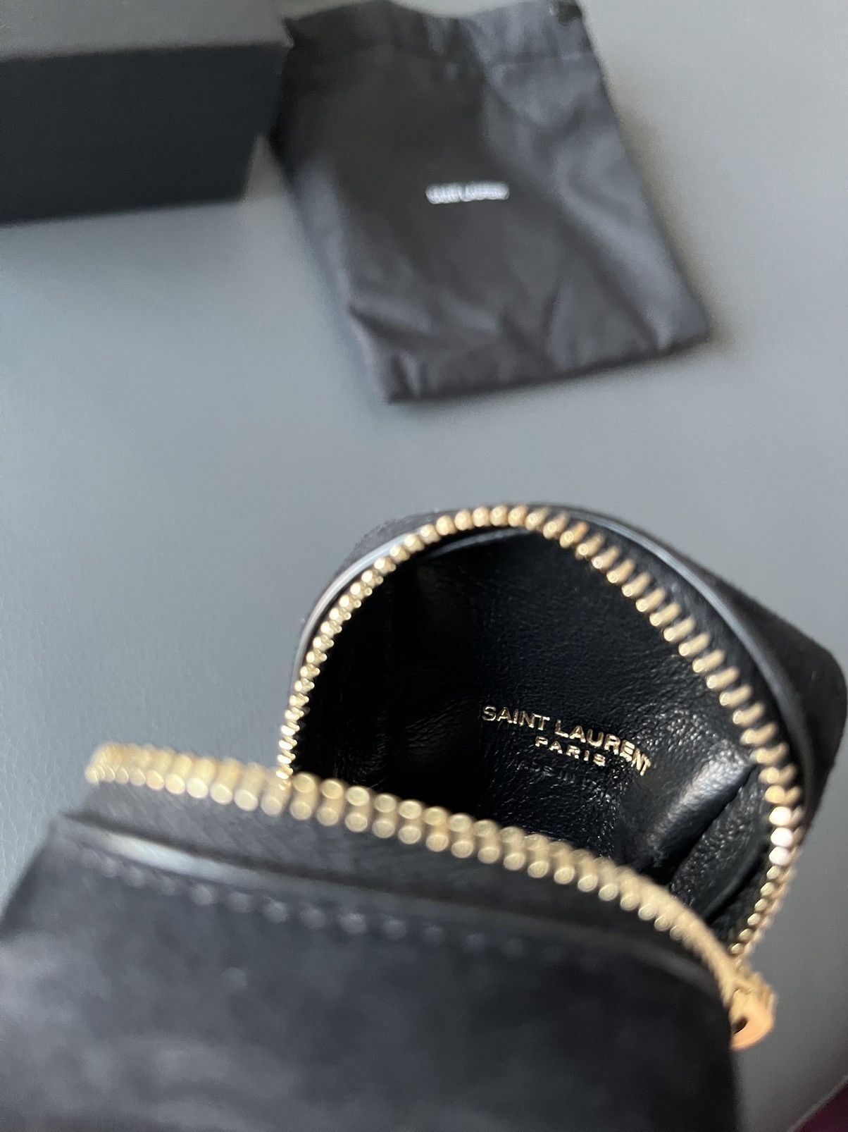 Hedi Slimane × Saint Laurent Paris × Yves Saint Laurent Rare Limited Edition Runway Brand New YSL Logo Charm Bag Size ONE SIZE - 14 Thumbnail