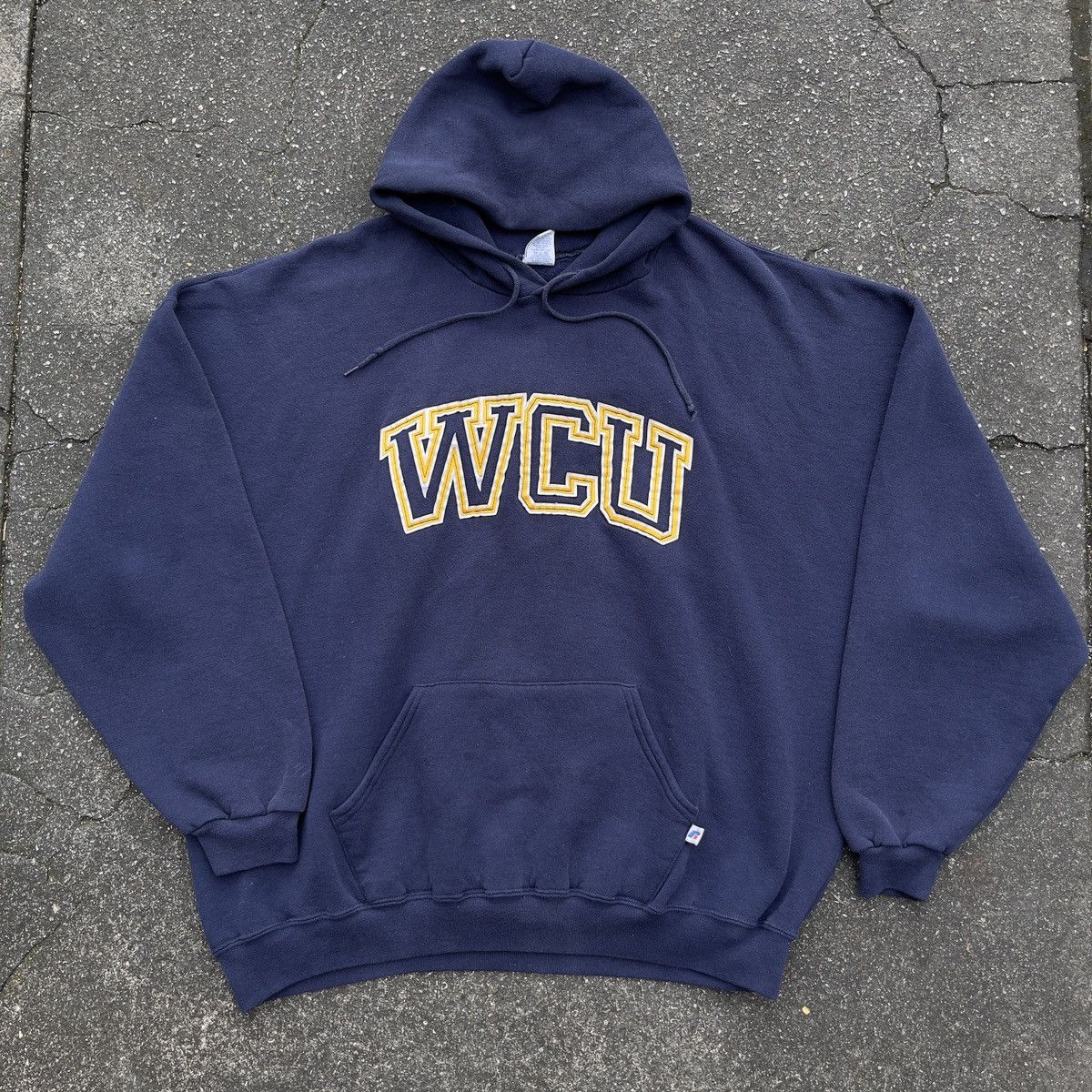 Russell Athletic Vintage 90’s Boxy Fit WCU Russell Athletic Hoodie ...