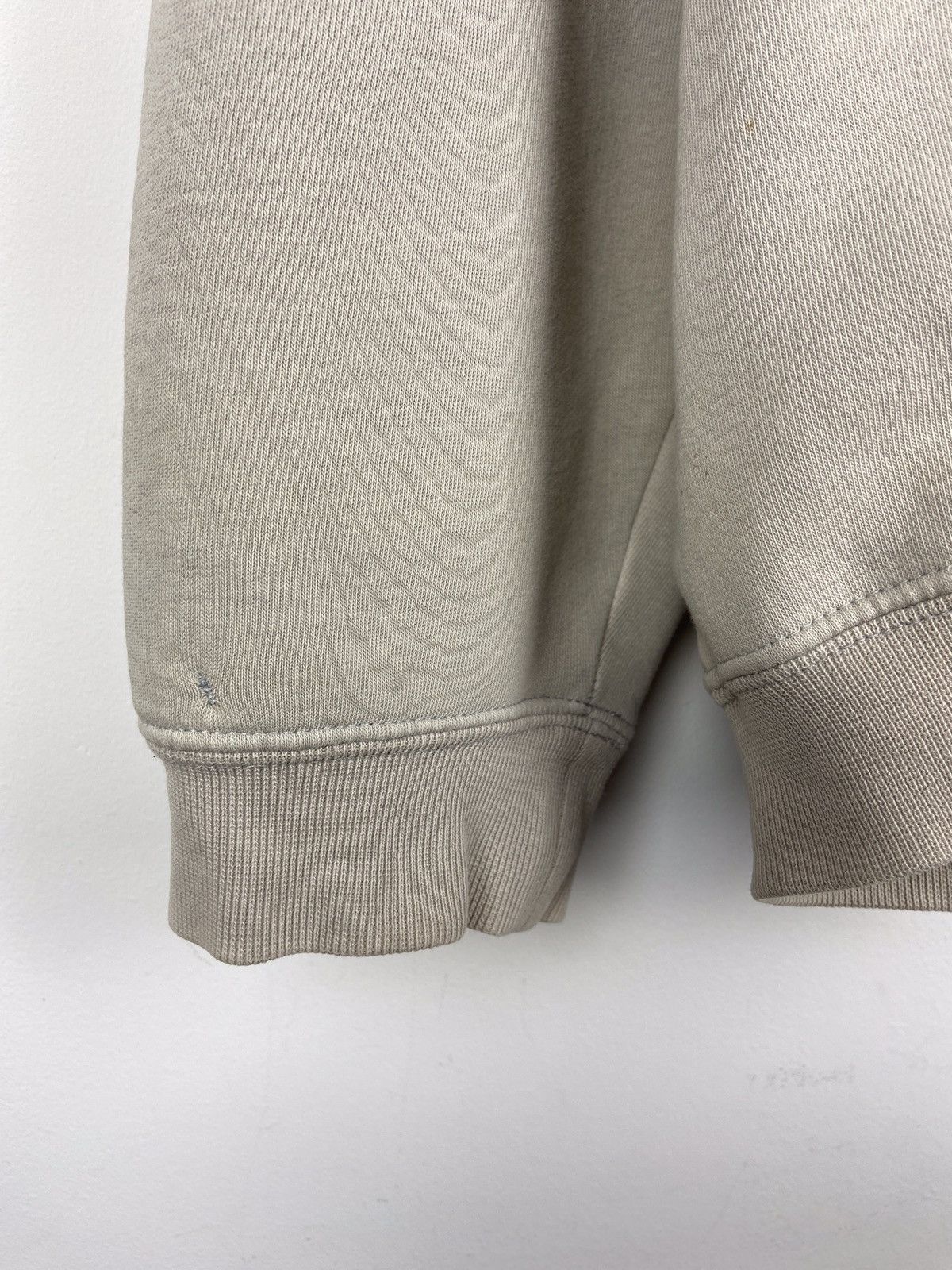 Adidas Vintage Adidas Beige Big Logo Sweatshirt Size US XL / EU 56 / 4 - 10 Thumbnail