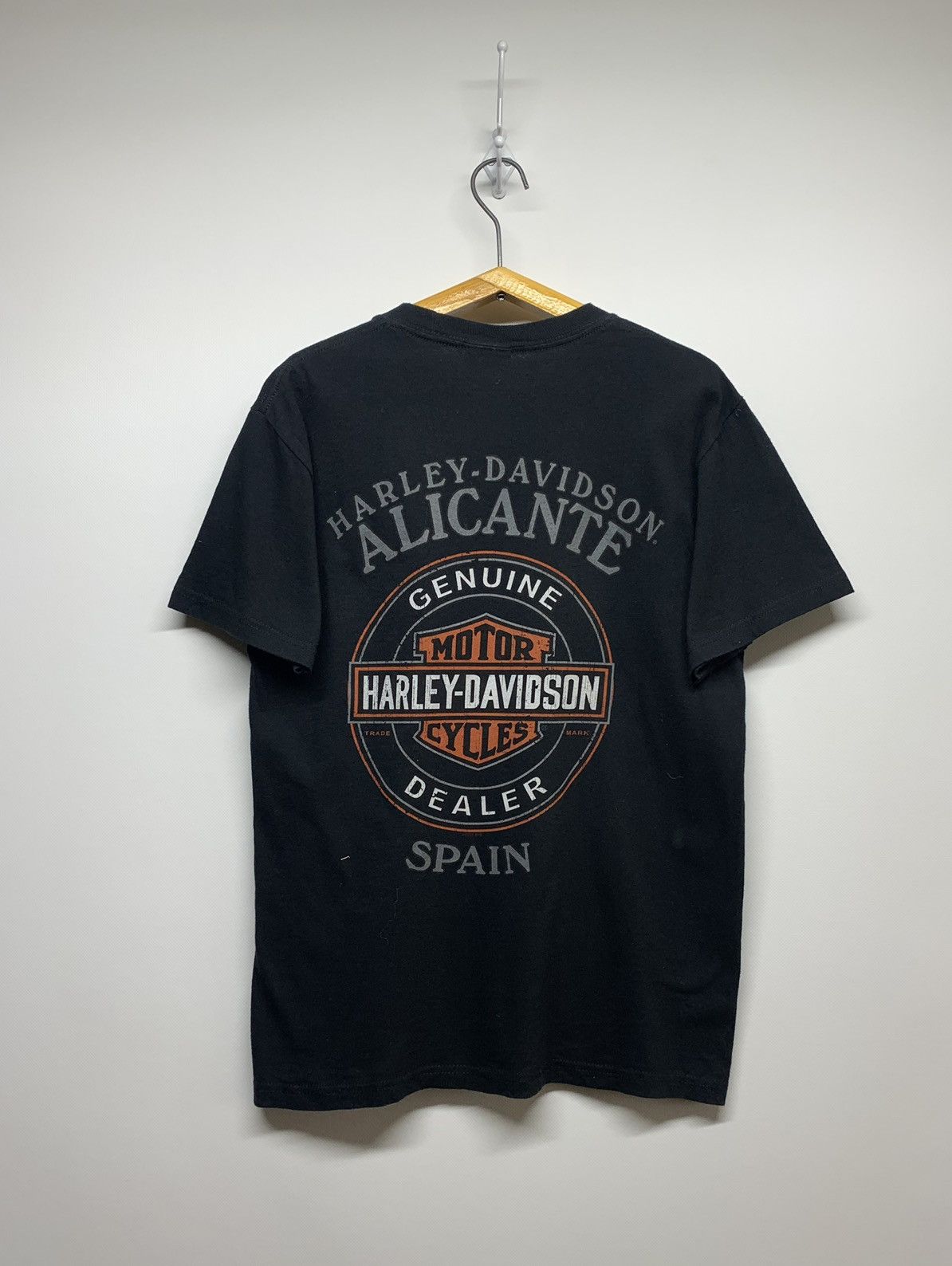 Harley Davidson × Vintage Vintage Harley Davidson Alicante Spain T-Shirt Size US S / EU 44-46 / 1 - 1 Thumbnail