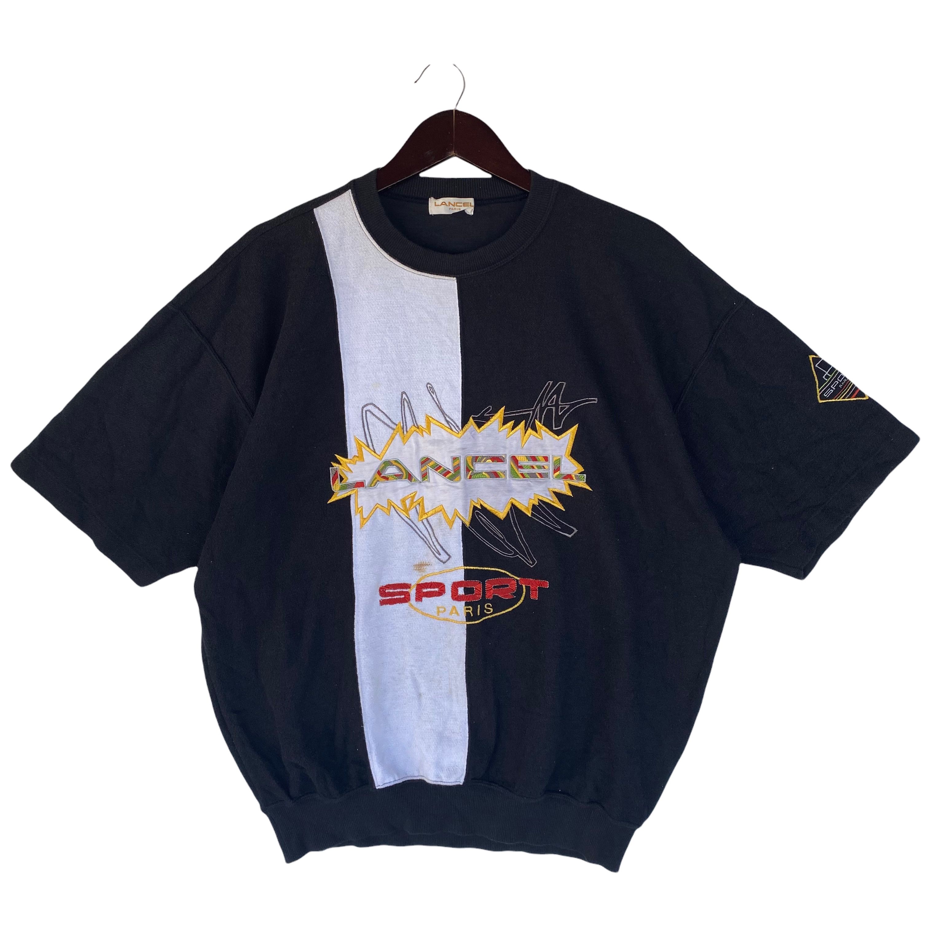 Lancel VINTAGE LANCEL Paris Sport sweatshirt Japan sweater Size US L / EU 52-54 / 3 - 1 Thumbnail