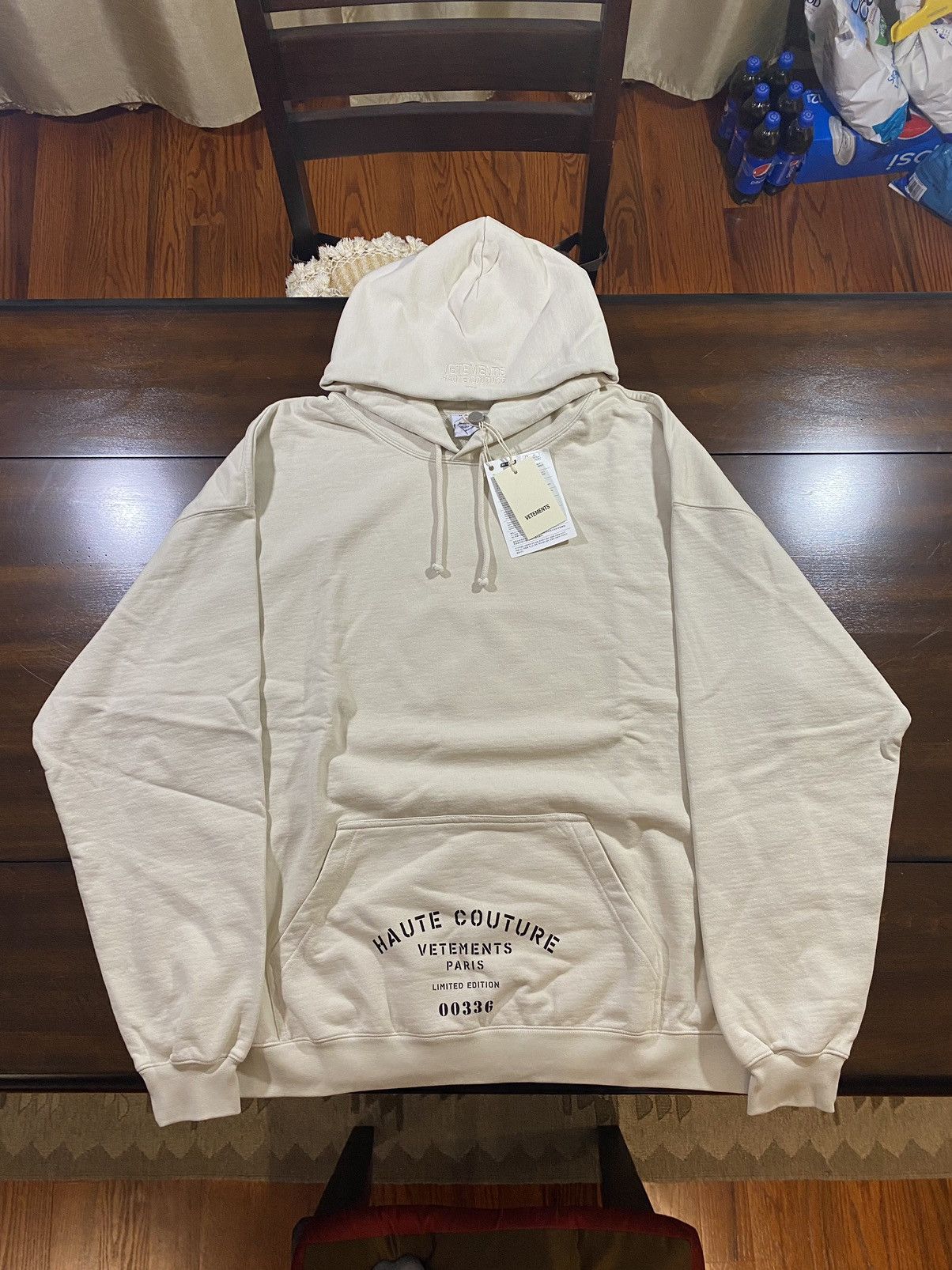 Vetements Haute Couture Sand Hoodie