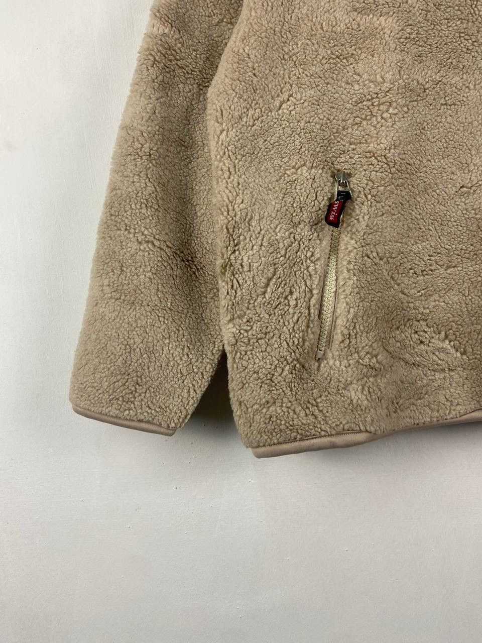 K-Swiss Vintage K Swiss Jacket Fleece Retro Deep Pile Size US L / EU 52-54 / 3 - 6 Thumbnail