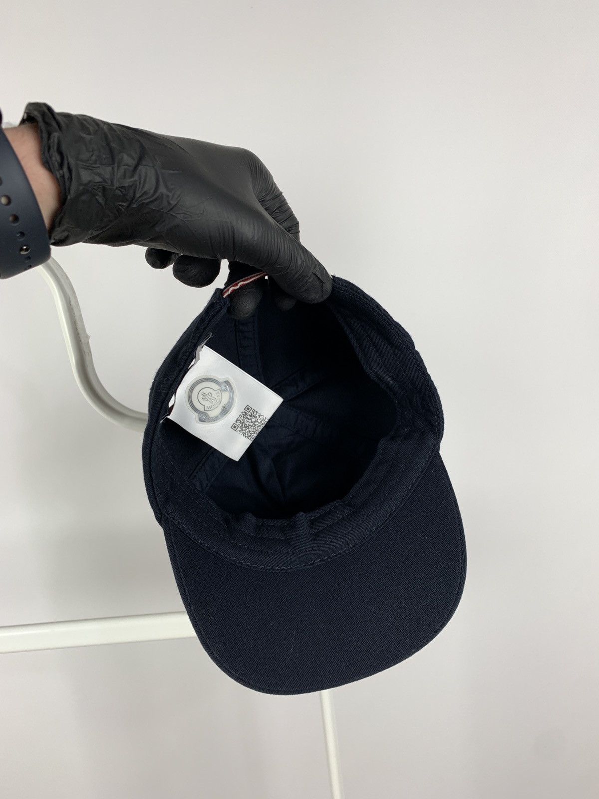 Moncler Moncler Berretto Navy Blue Cap Size XXS Size ONE SIZE - 9 Thumbnail