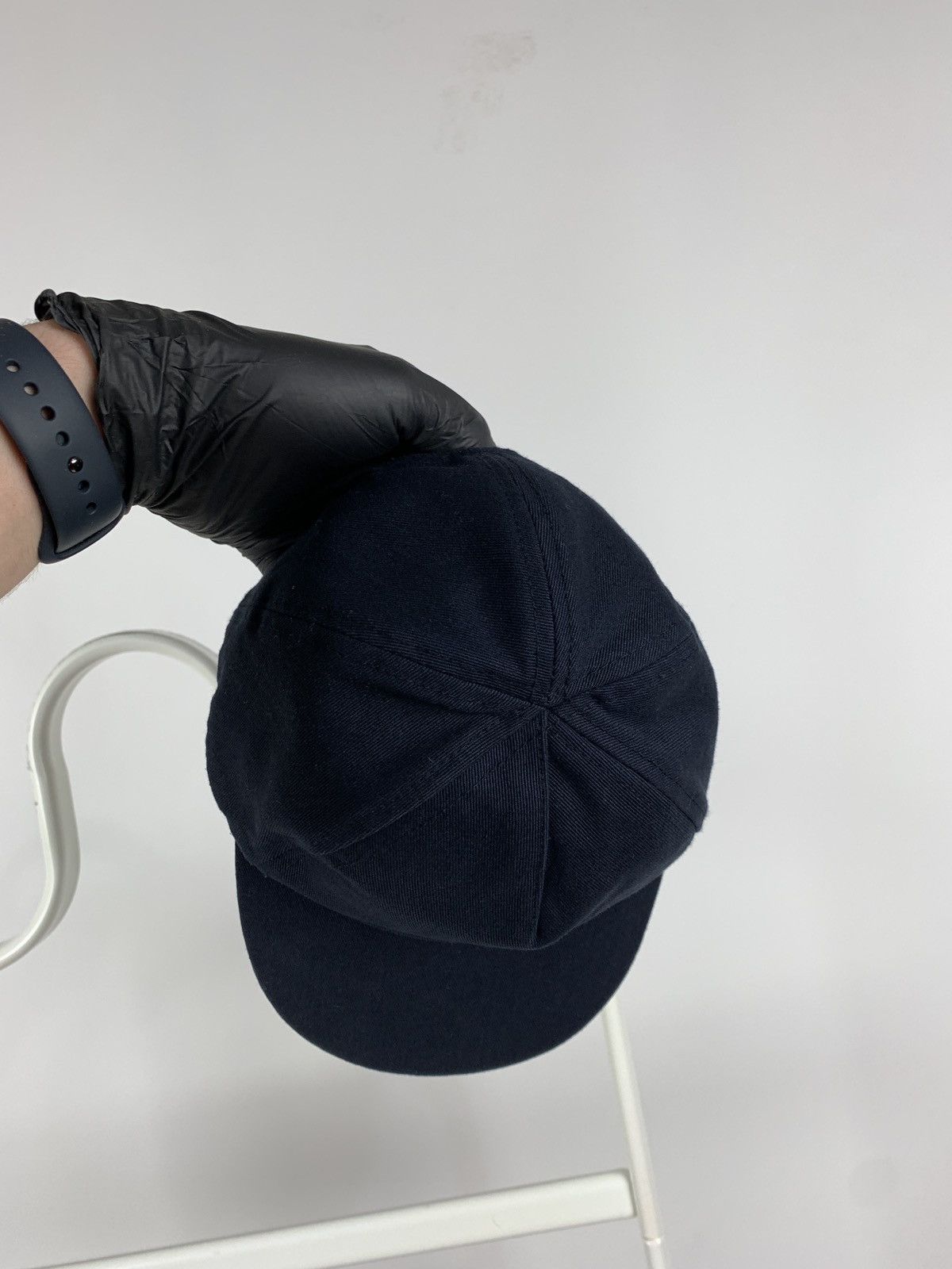 Moncler Moncler Berretto Navy Blue Cap Size XXS Size ONE SIZE - 8 Thumbnail