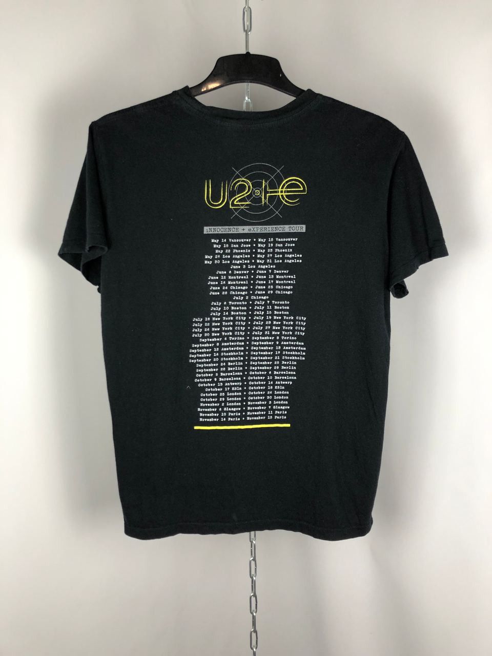 Band Tees U2 T-shirts black tour size M Size US M / EU 48-50 / 2 - 4 Thumbnail
