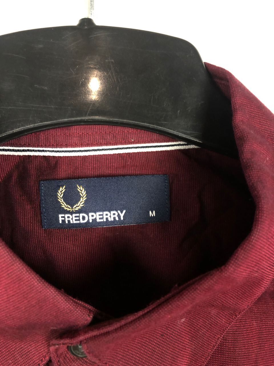 Fred Perry Fred Perry shirts burgundy size M Size US M / EU 48-50 / 2 - 3 Thumbnail
