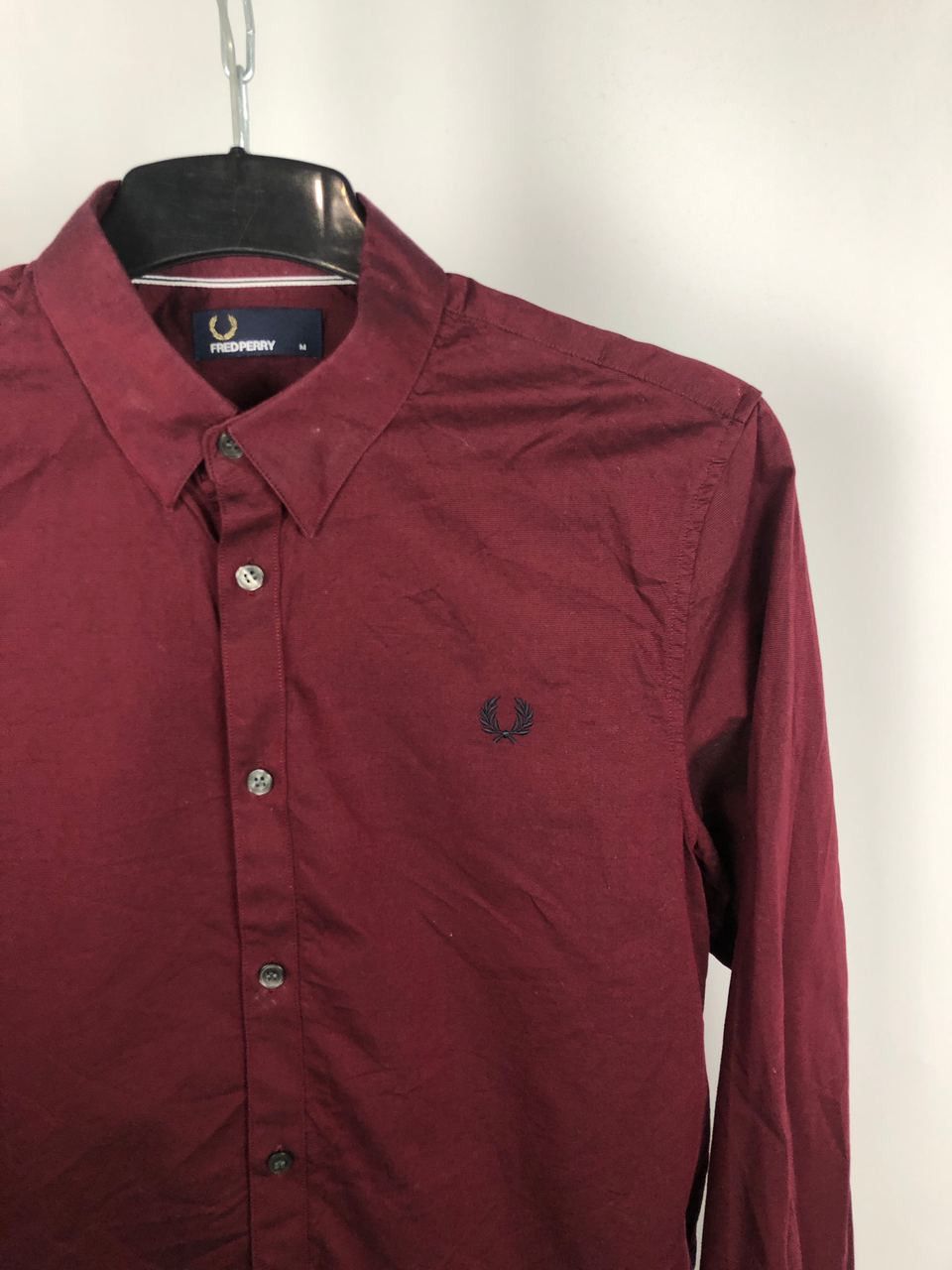 Fred Perry Fred Perry shirts burgundy size M Size US M / EU 48-50 / 2 - 2 Thumbnail