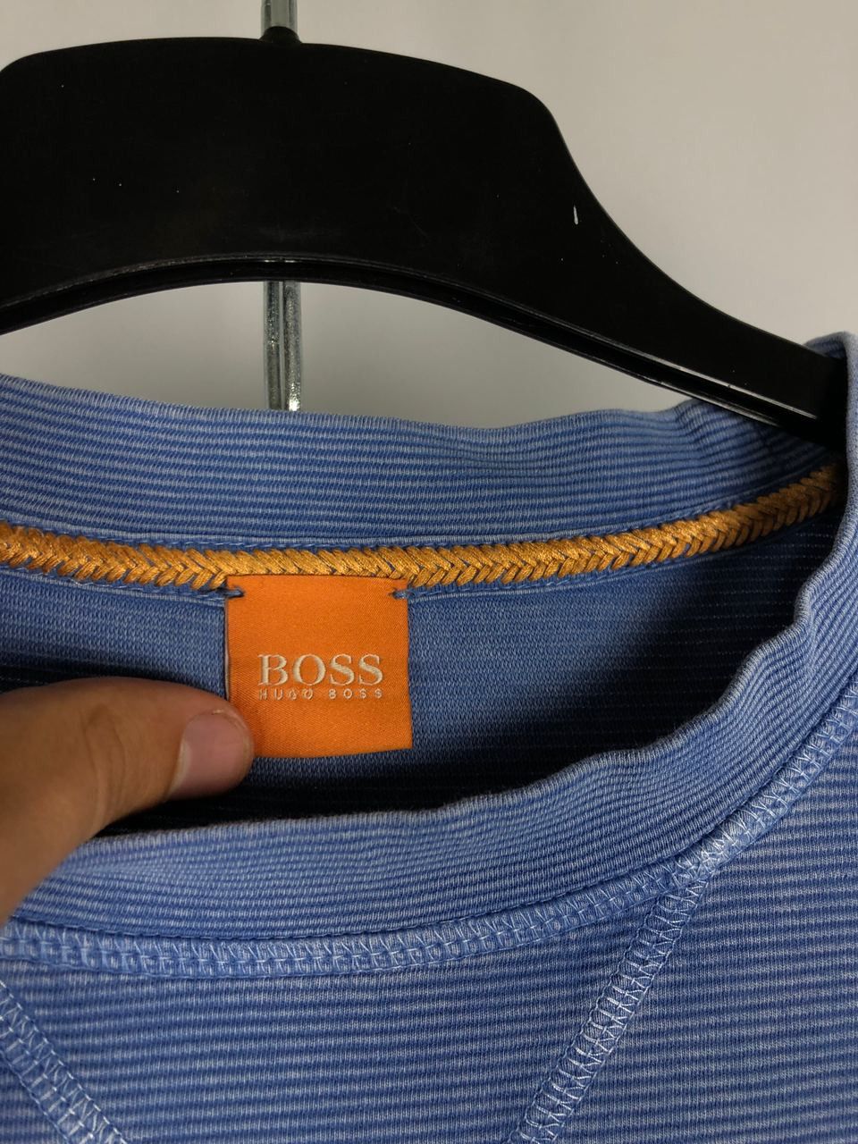 Hugo Boss Hugo Boss long sleeve t-shirts blue size M Size US M / EU 48-50 / 2 - 3 Thumbnail