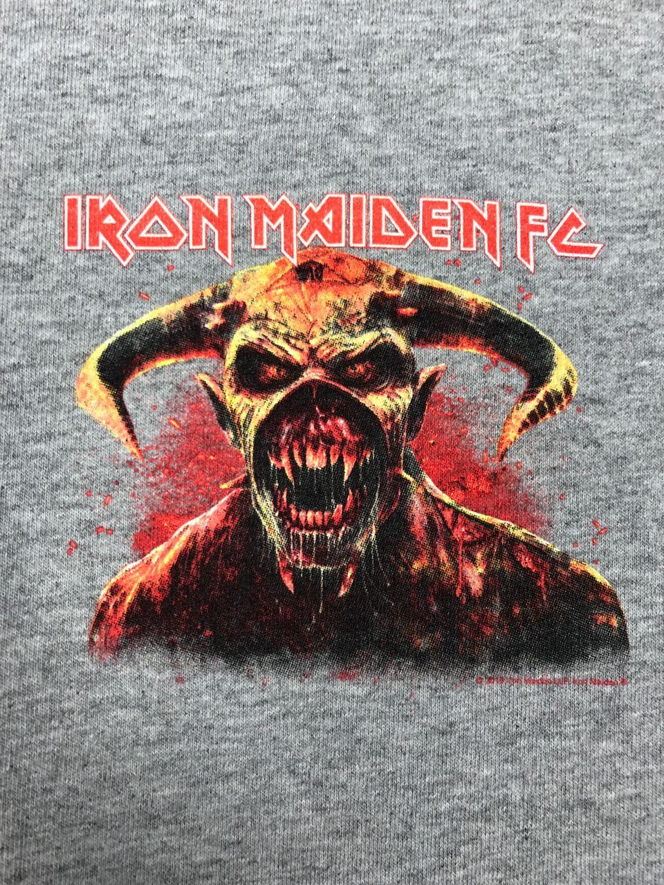 Iron Maiden Iron maiden T-shirts 2018-2019 gray size M Size US S / EU 44-46 / 1 - 3 Thumbnail