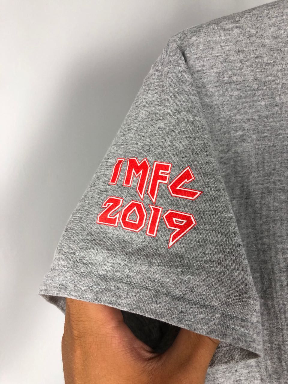 Iron Maiden Iron maiden T-shirts 2018-2019 gray size M Size US S / EU 44-46 / 1 - 5 Thumbnail