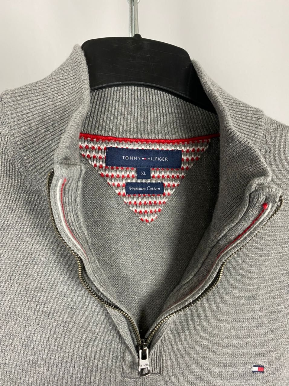 Tommy Hilfiger Tommy Hilfiger sweaters zip 1/3 grey size XL Size US XL / EU 56 / 4 - 3 Thumbnail