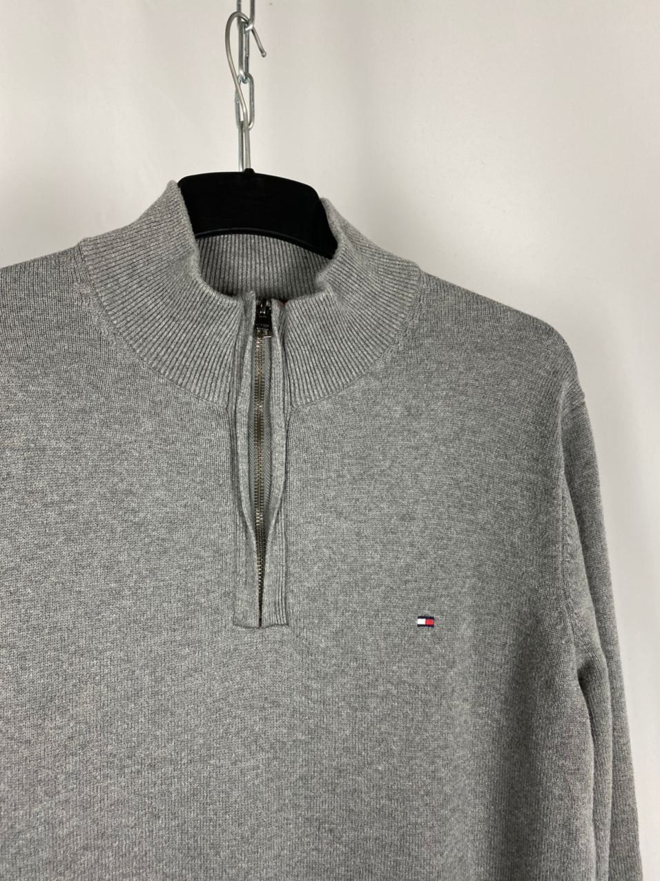 Tommy Hilfiger Tommy Hilfiger sweaters zip 1/3 grey size XL Size US XL / EU 56 / 4 - 2 Thumbnail