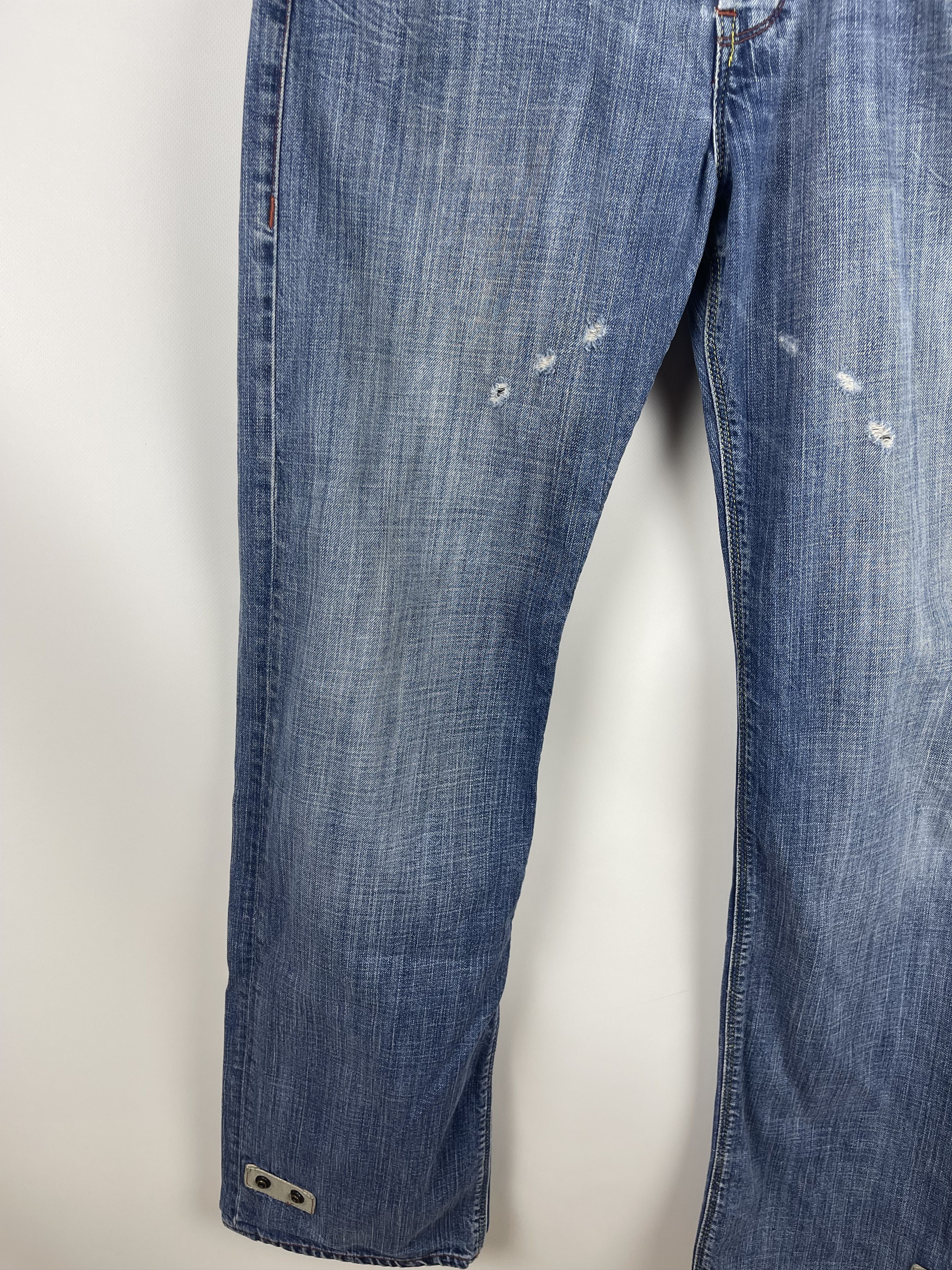 Vintage Freesoul vintage hummer acb distressed denim jeans pants Size US 32 / EU 48 - 3 Thumbnail