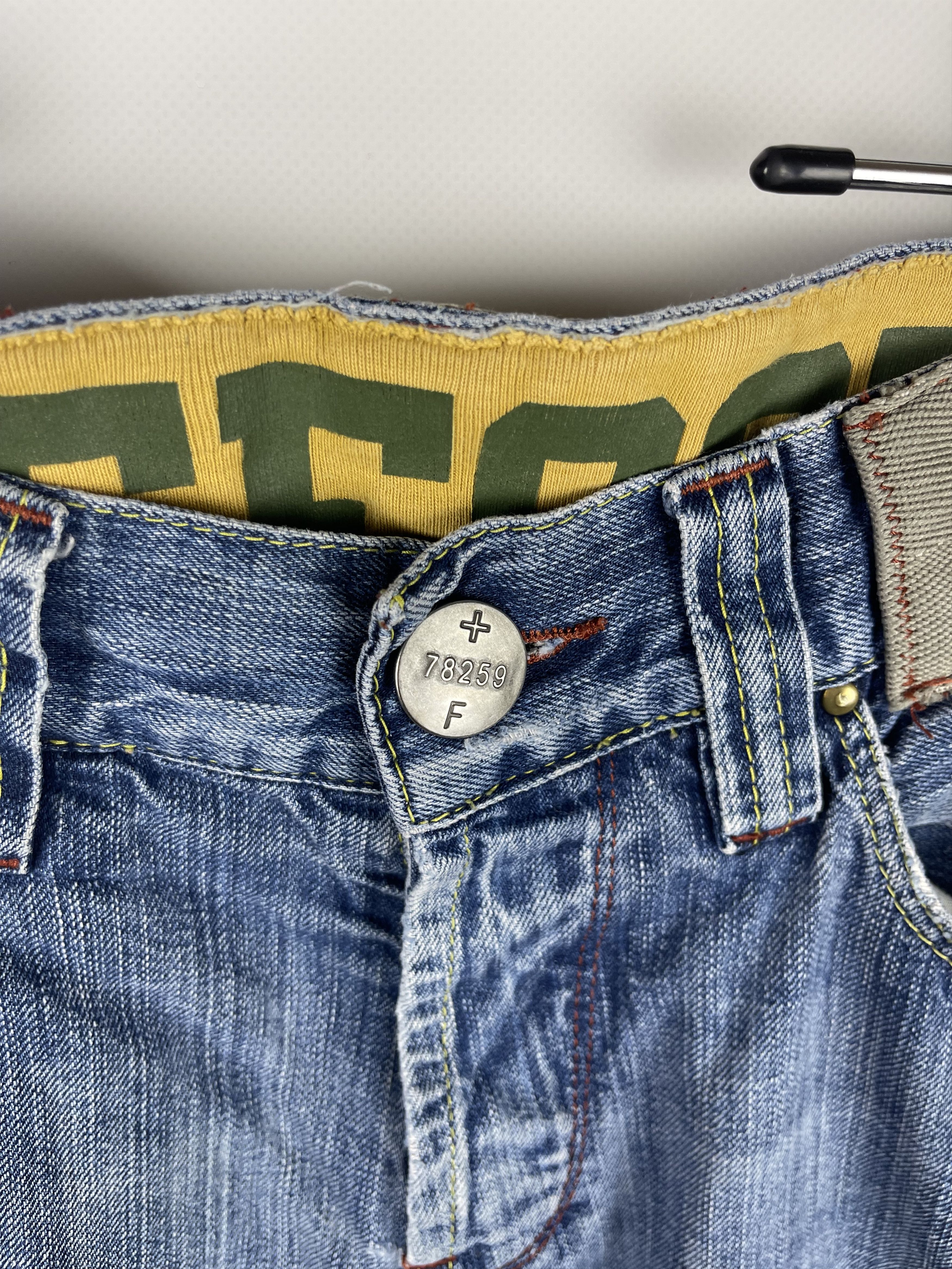 Vintage Freesoul vintage hummer acb distressed denim jeans pants Size US 32 / EU 48 - 5 Thumbnail
